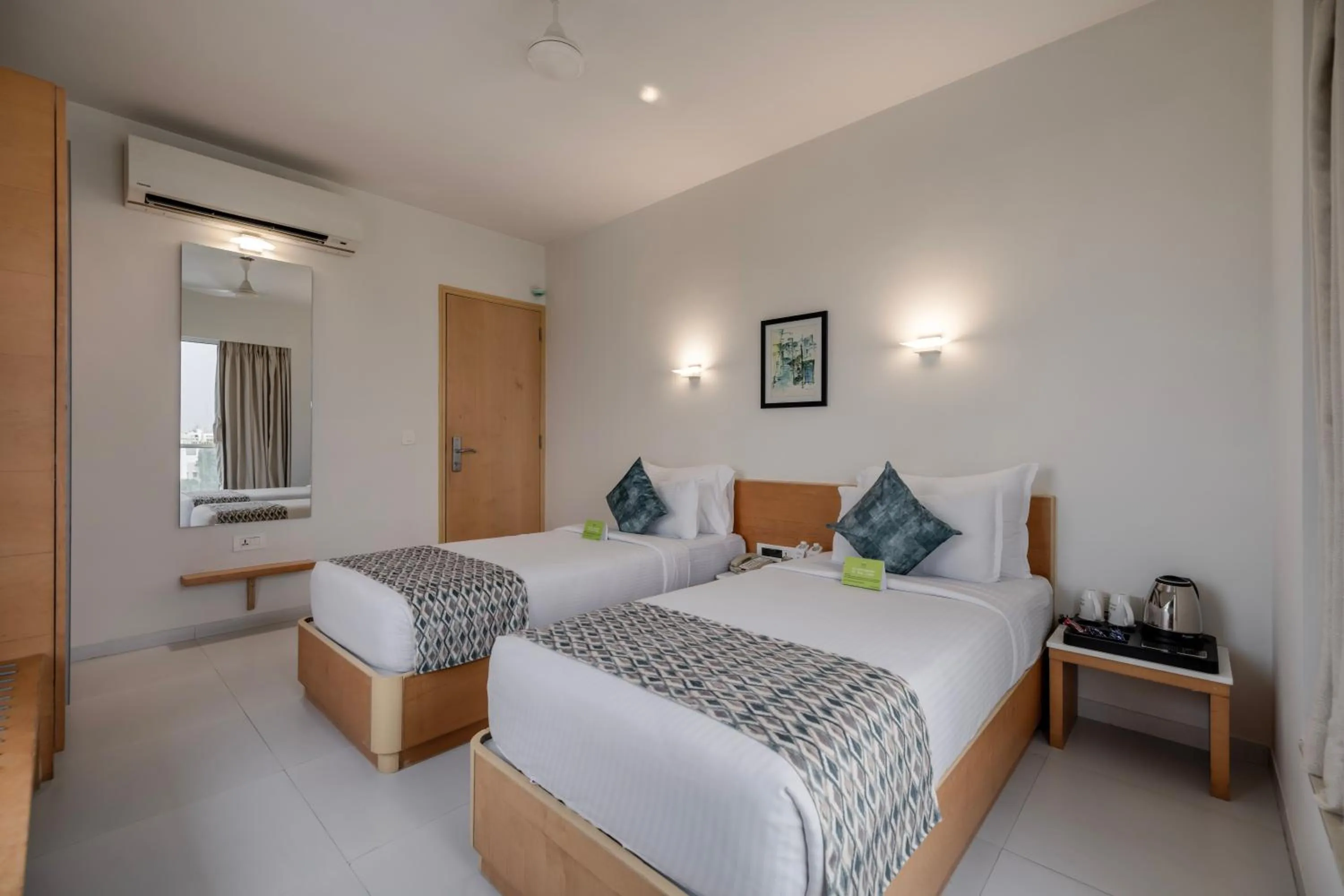 View (from property/room), Bed in Quality Inn Patria Suites, Rajkot