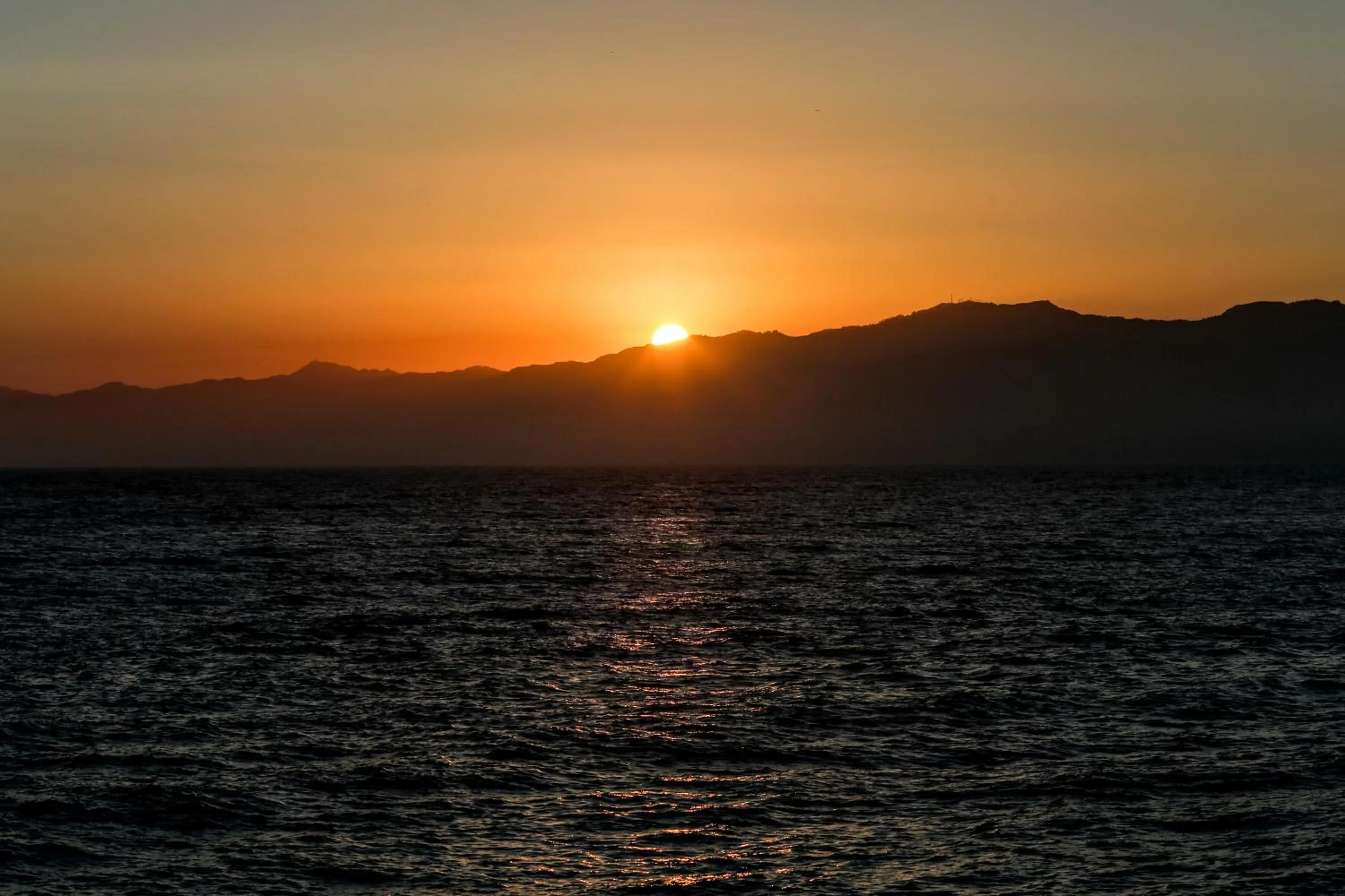 Sunset in Ocean Park Hotel