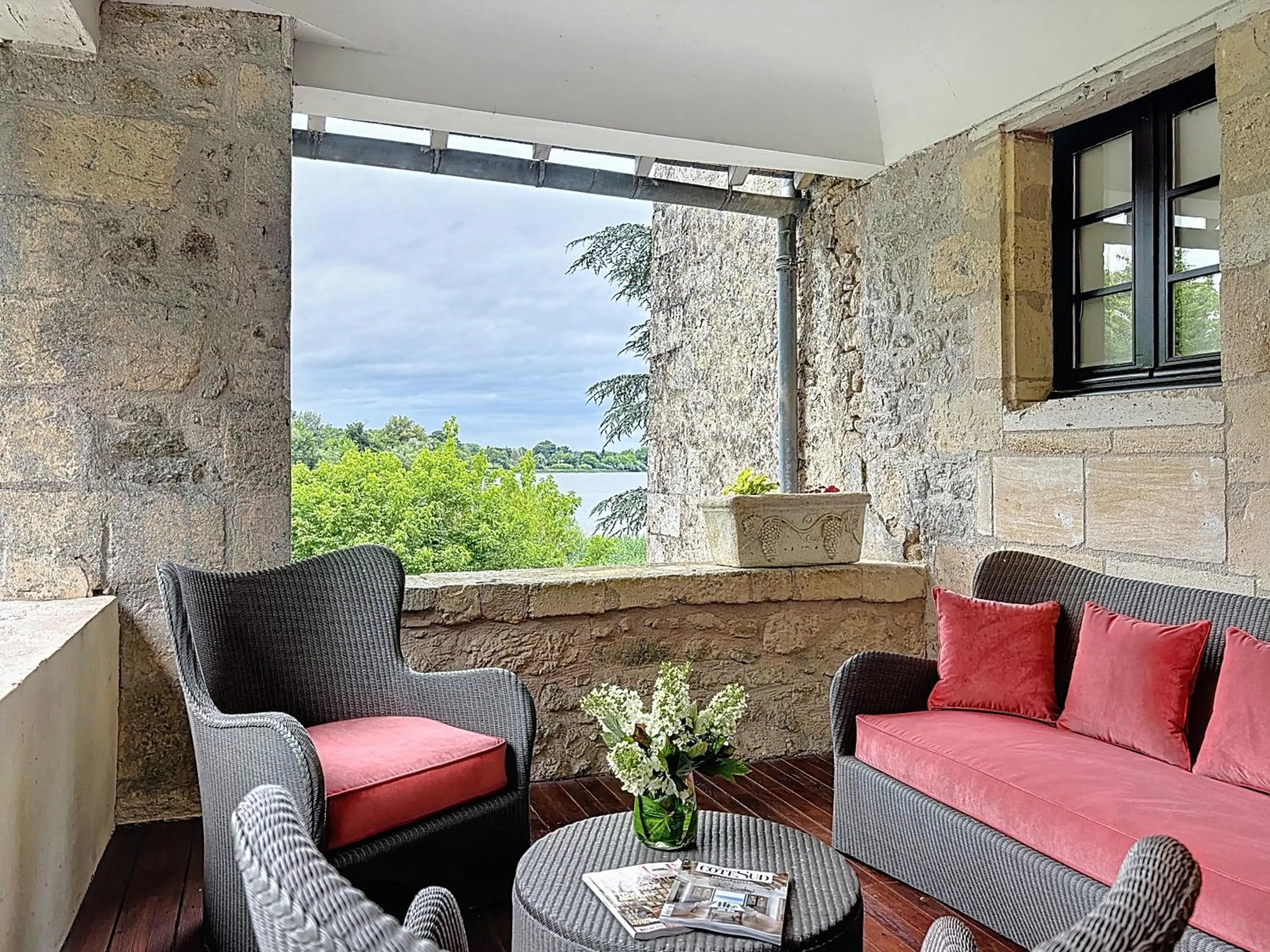 Patio in Château de Courtebotte