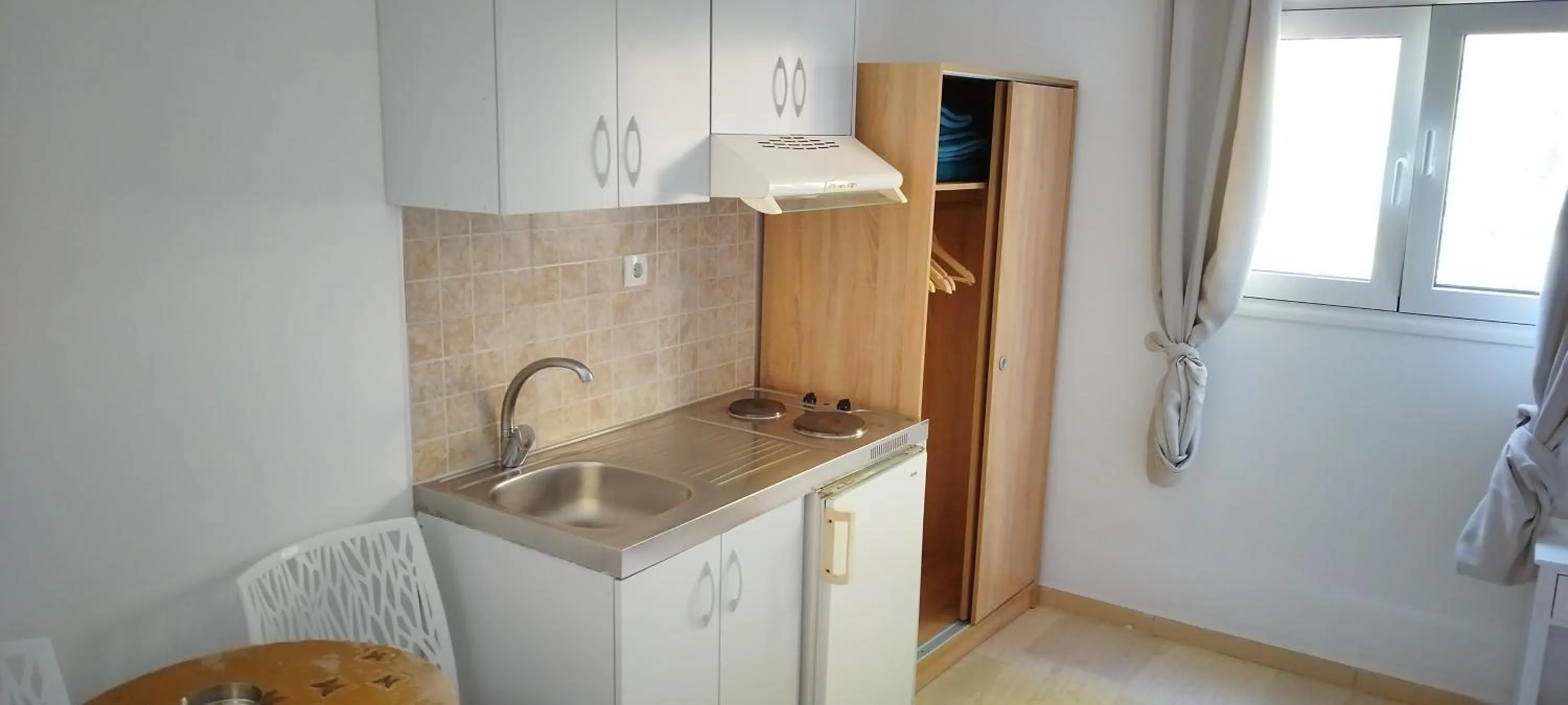 Kitchen or kitchenette in Hotel Sofia