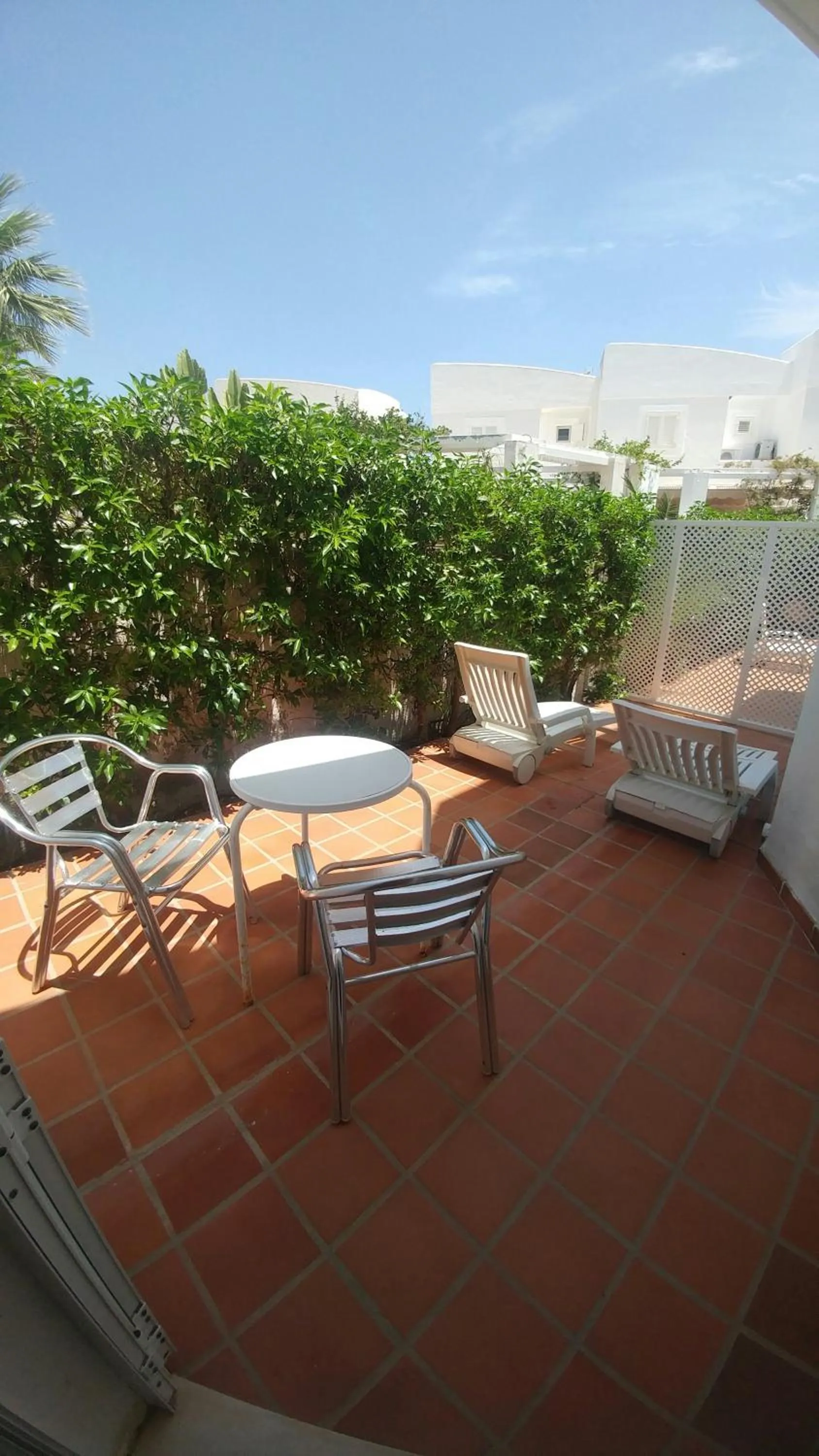 Patio in Hotel las Calas