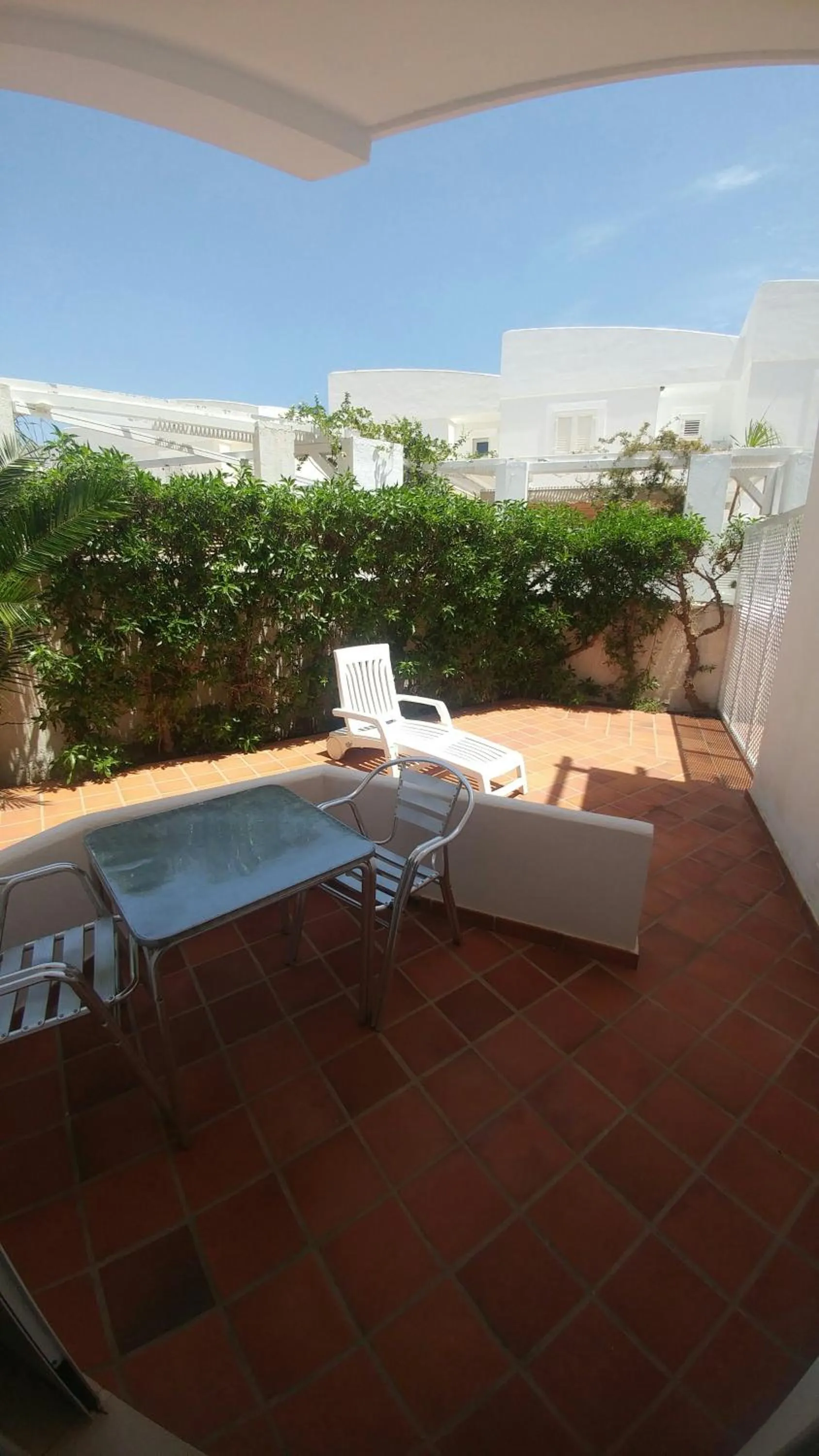 Patio in Hotel las Calas