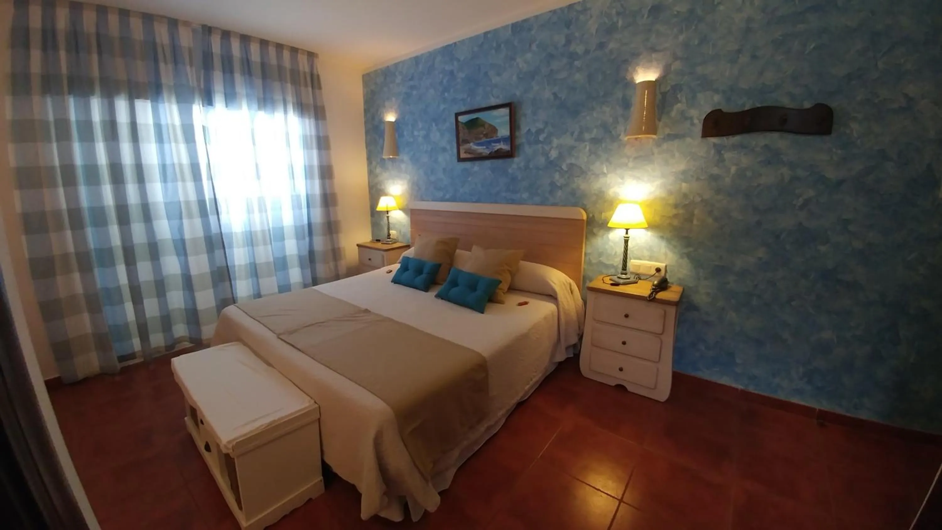 Bedroom, Bed in Hotel las Calas