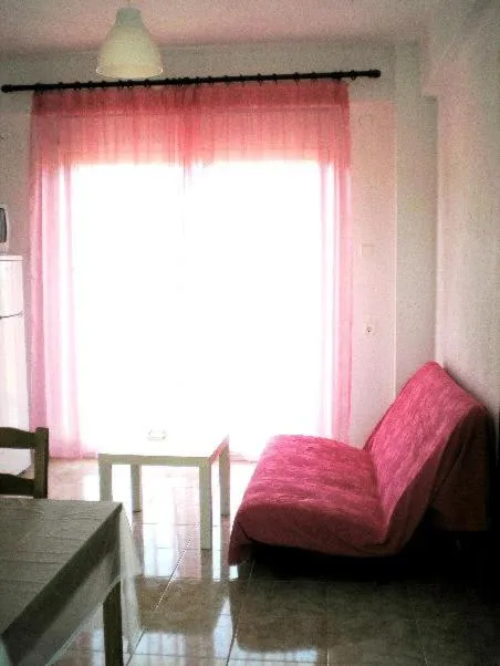 Seating area, Bed in Villagiannis