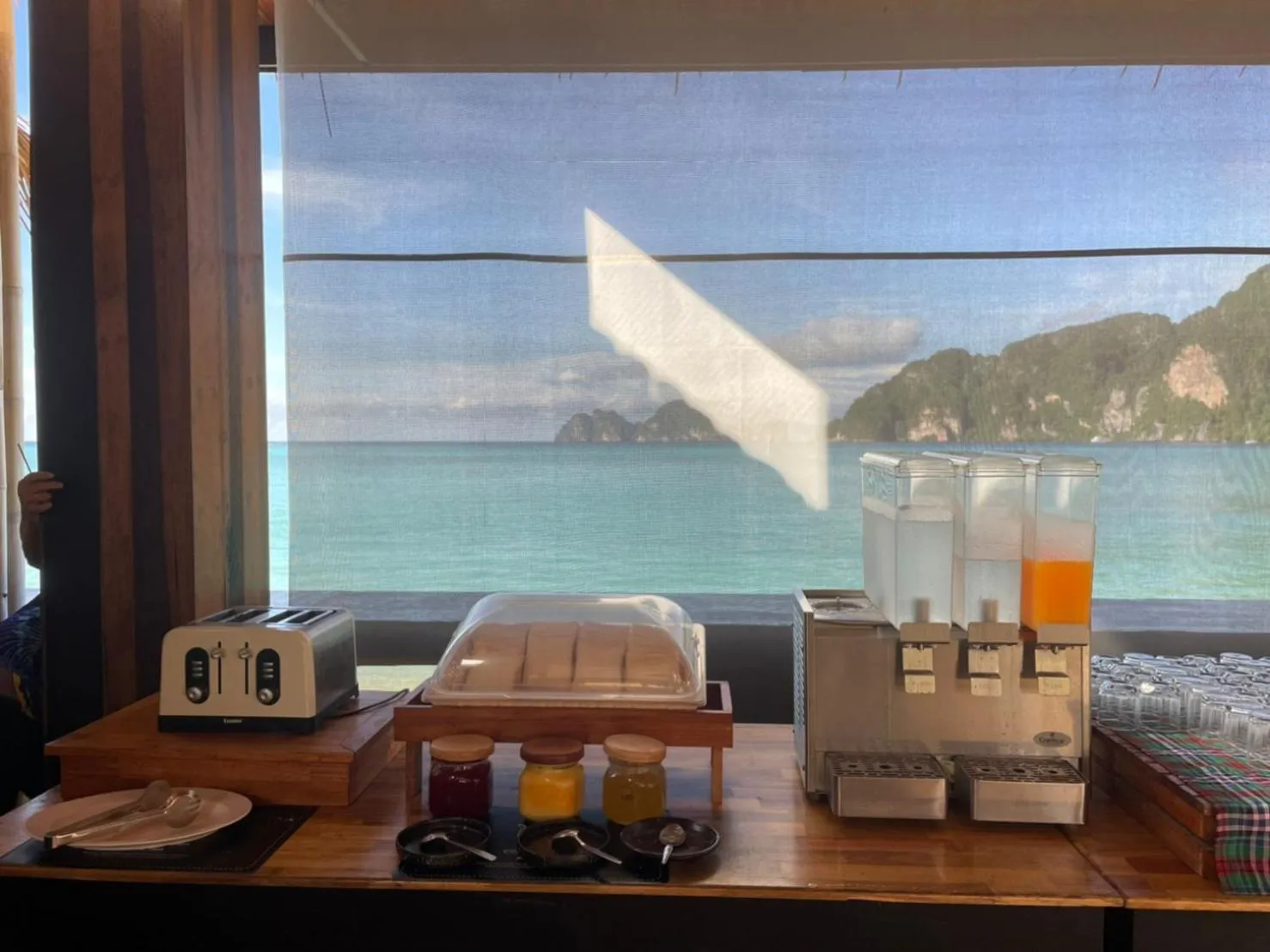 Breakfast in U Rip Resort Phi Phi Hotel