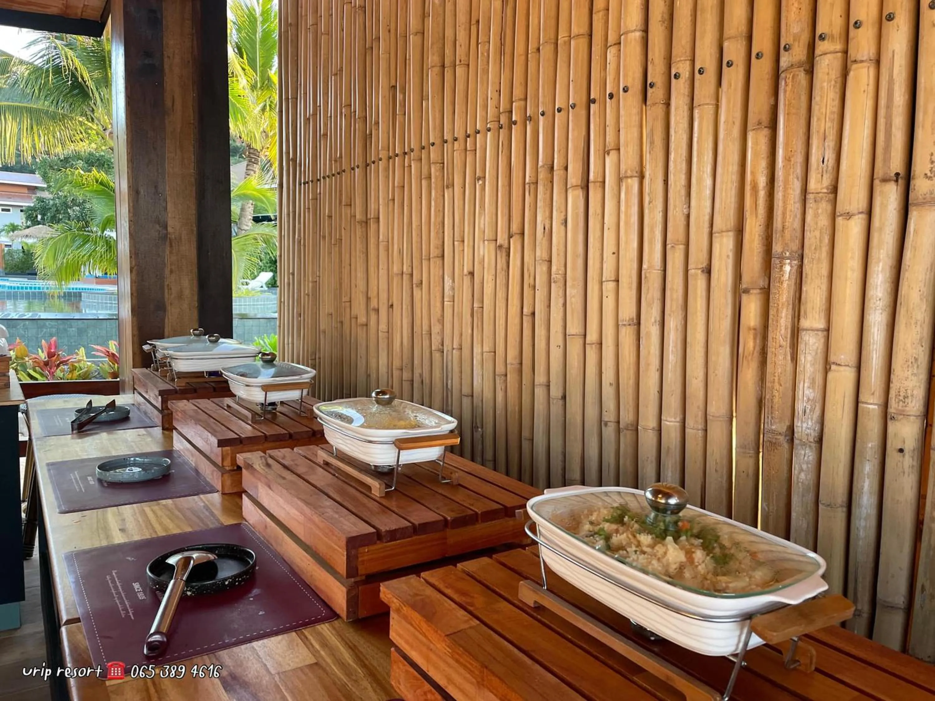 Breakfast in U Rip Resort Phi Phi Hotel