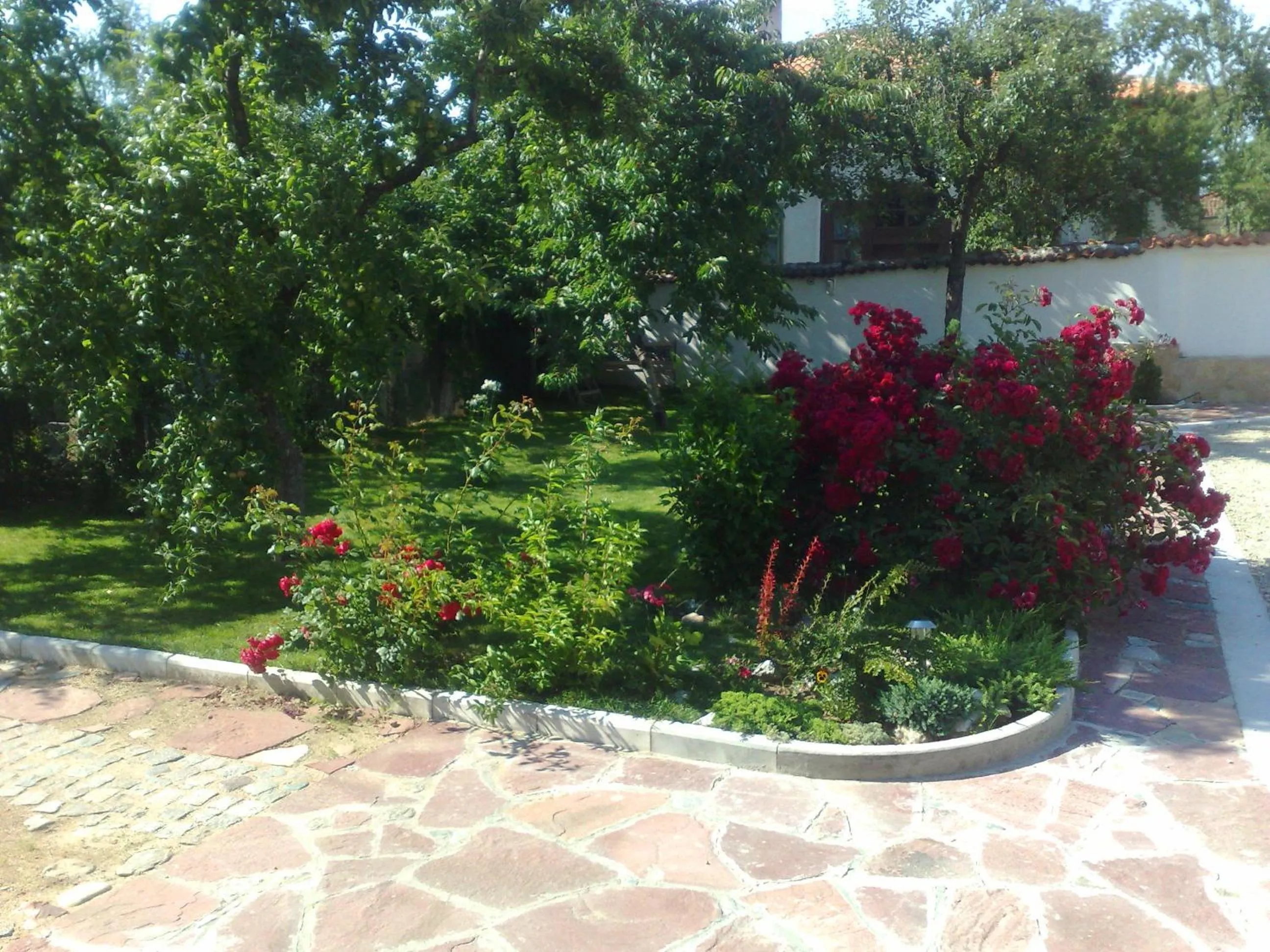 Garden in Family Hotel Sonata