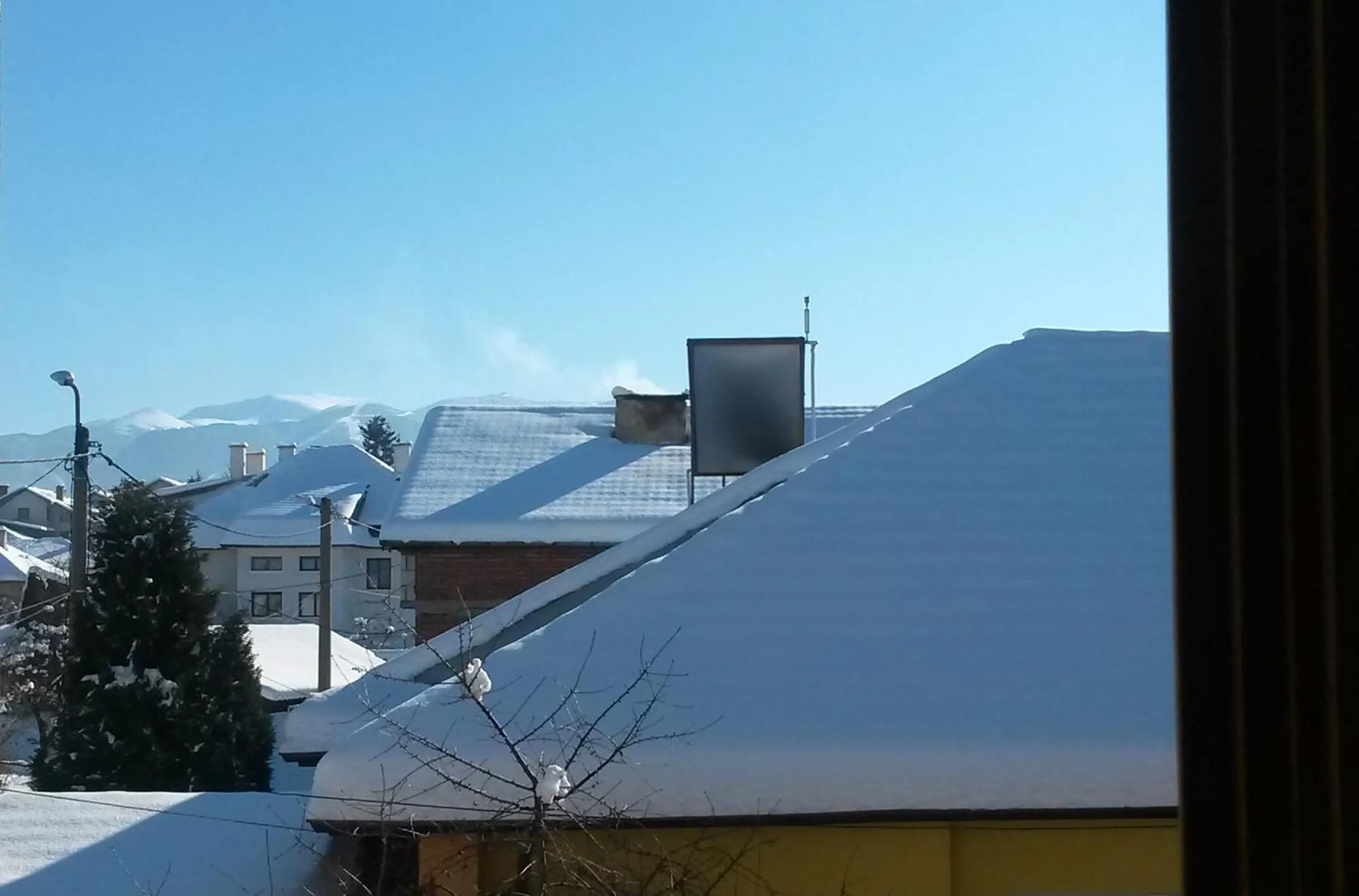 Mountain view in Family Hotel Sonata