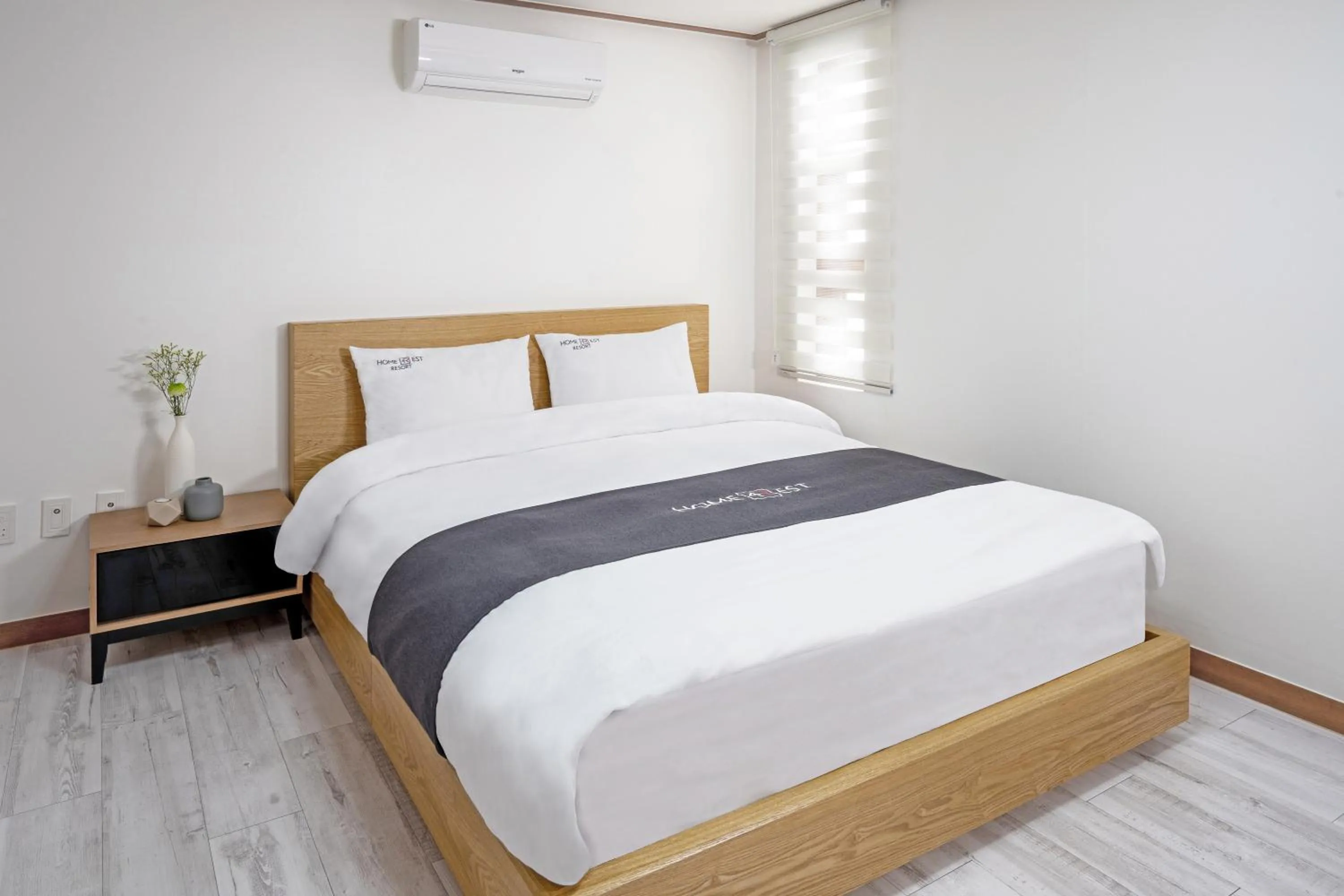 Bed in Home Fourest Resort Geoje