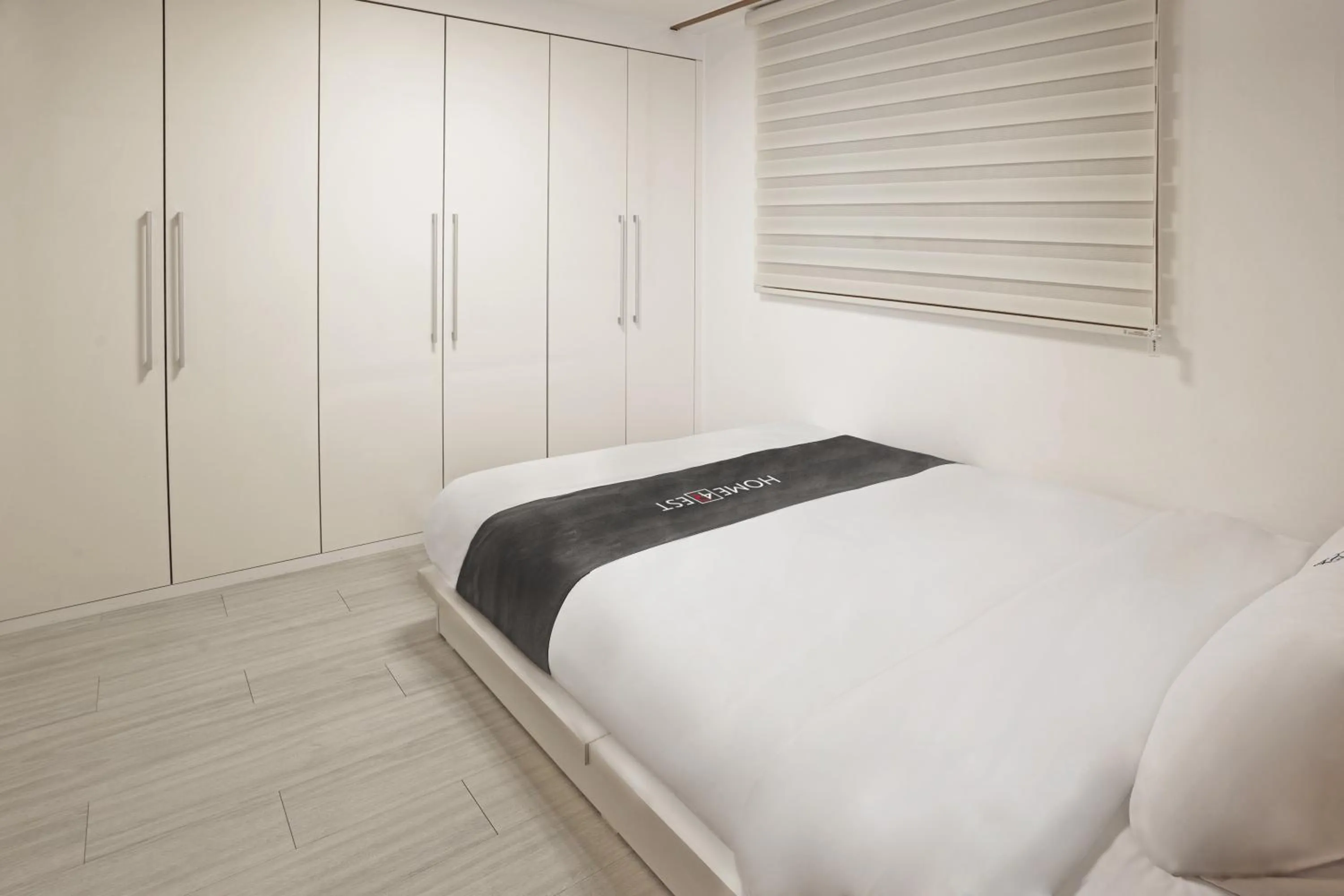 Bed in Home Fourest Resort Geoje