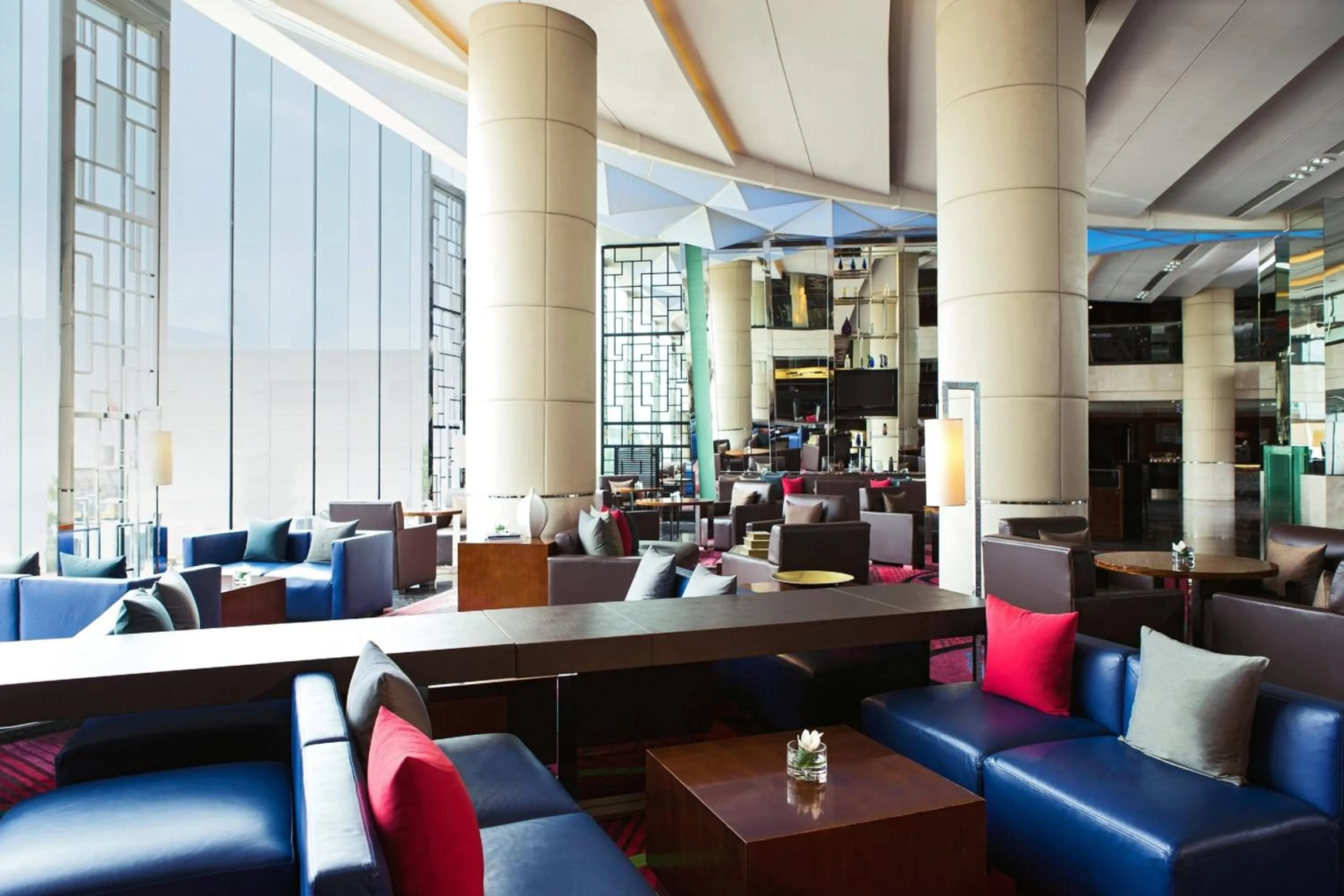 Lobby or reception in Hong Kong SkyCity Marriott Hotel