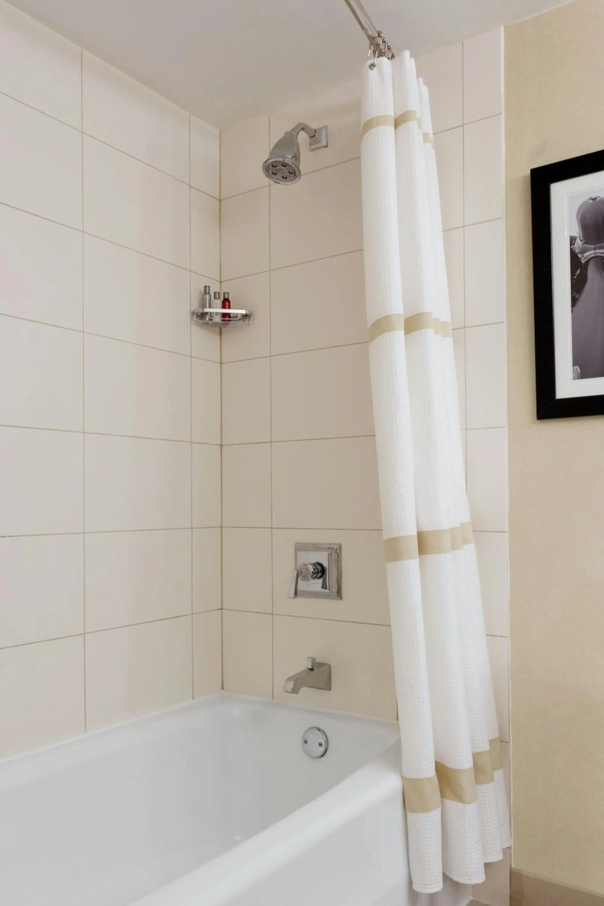 Bathroom in Long Island Marriott Hotel