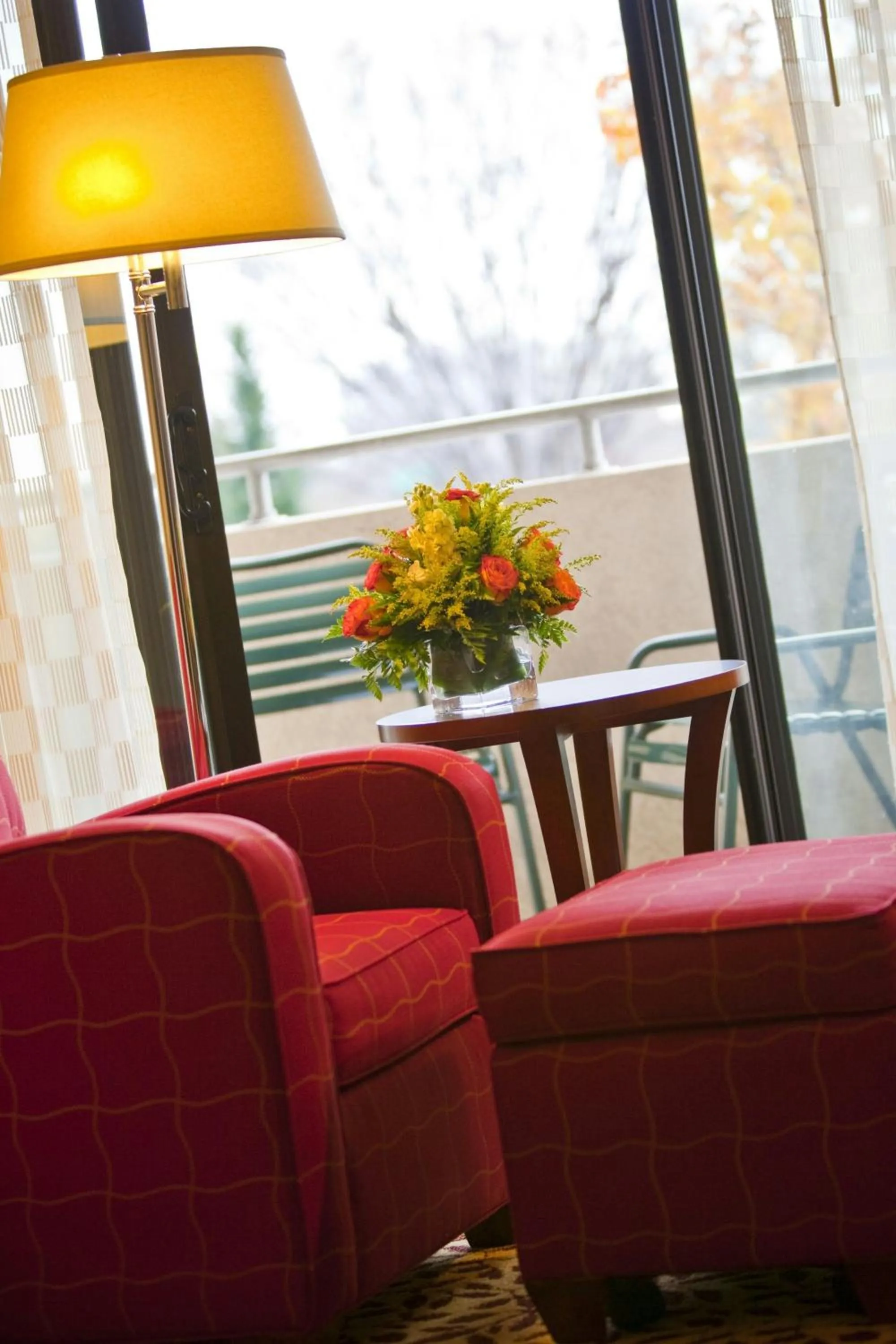 Photo of the whole room in Long Island Marriott Hotel