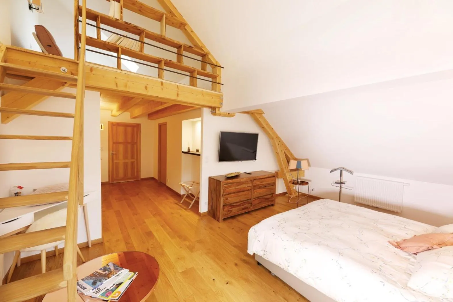 Bed in Maison d'hôtes & SPA La Scierie