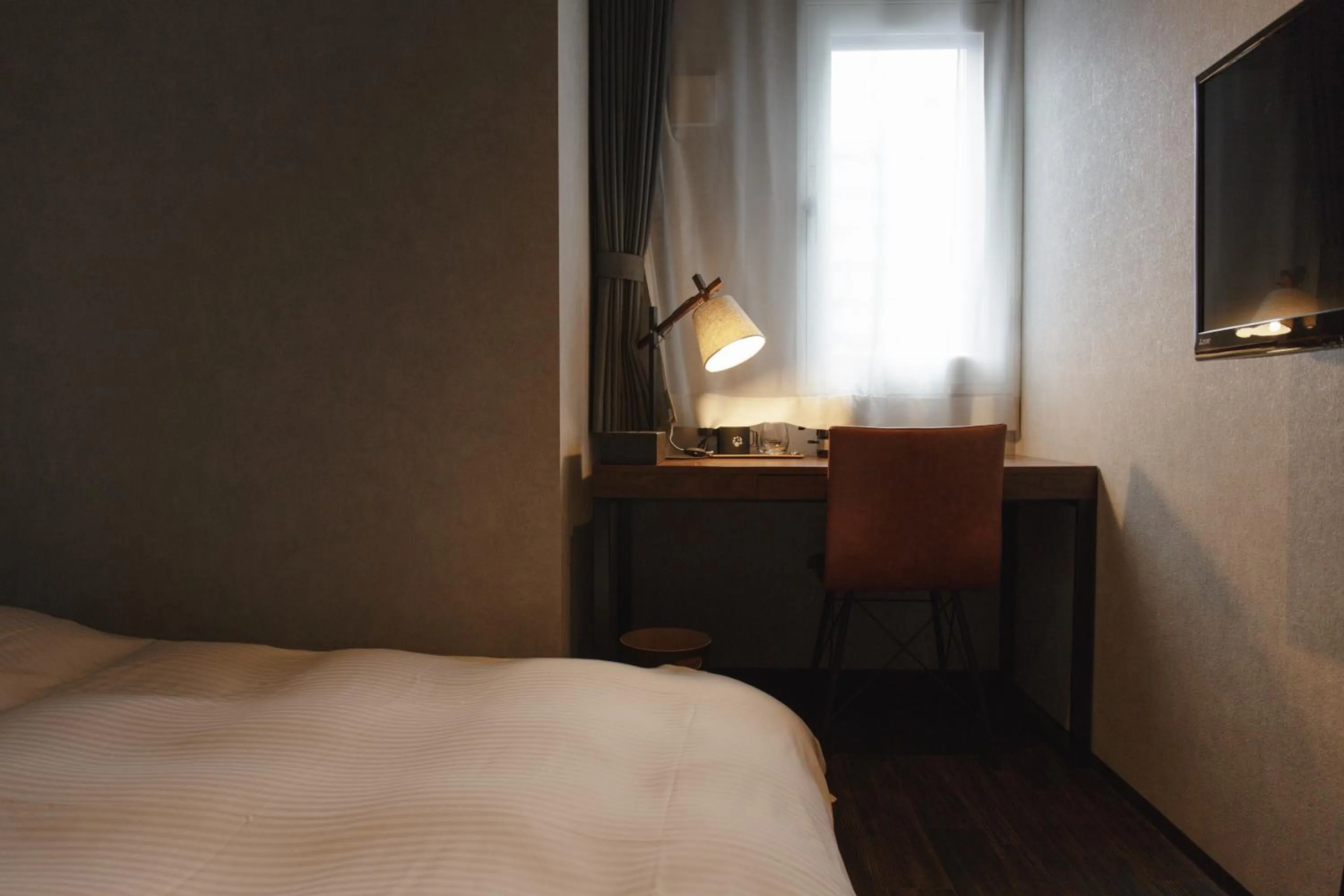 Day, Bed in Hotel Potmum Sapporo