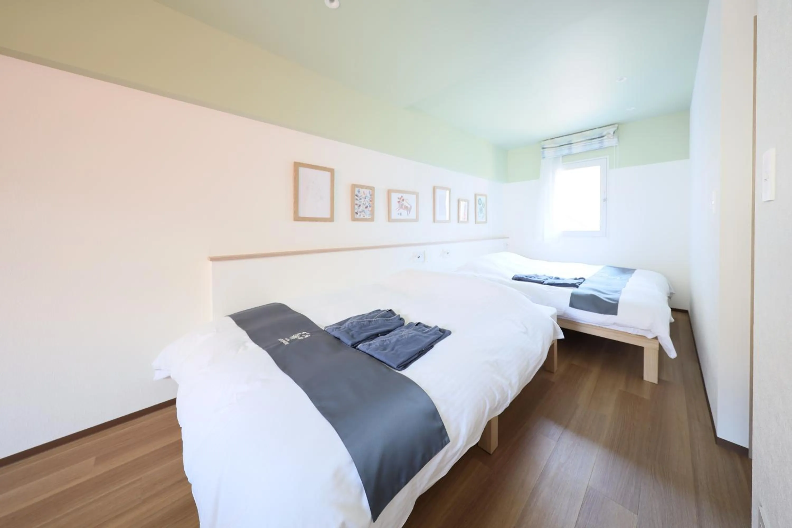 Photo of the whole room, Bed in Hotel Potmum Sapporo