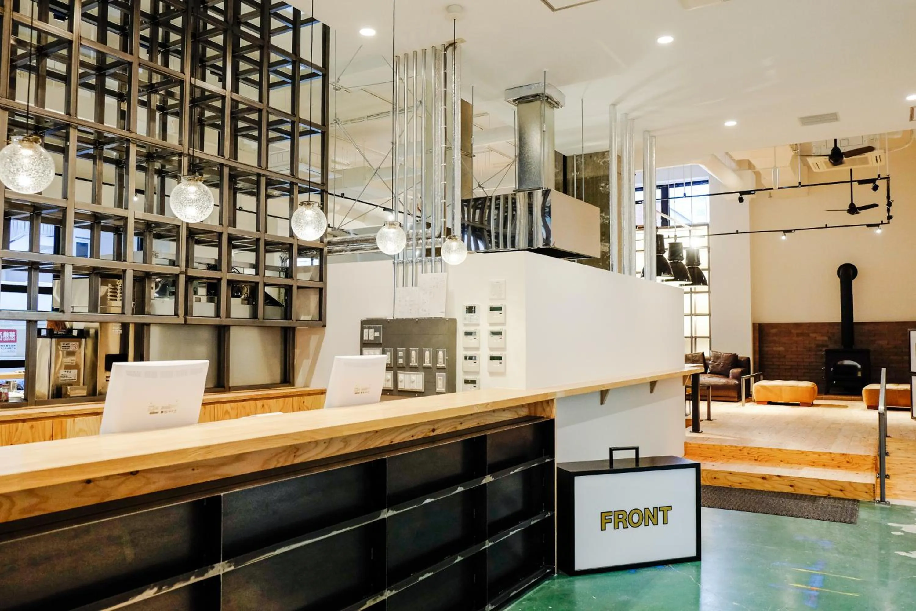 Lobby or reception in Hotel Potmum Sapporo