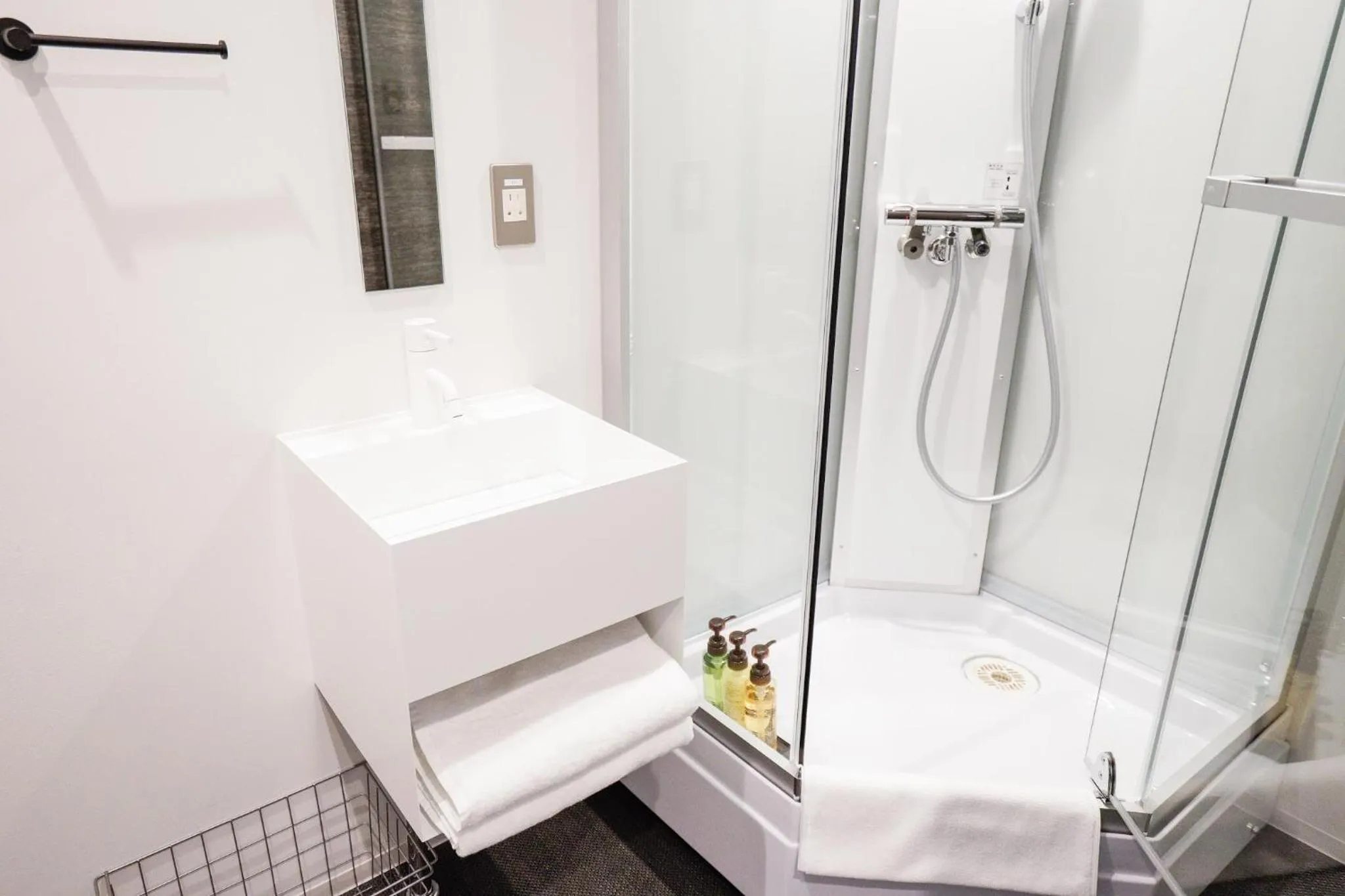 Shower in Hotel Potmum Sapporo