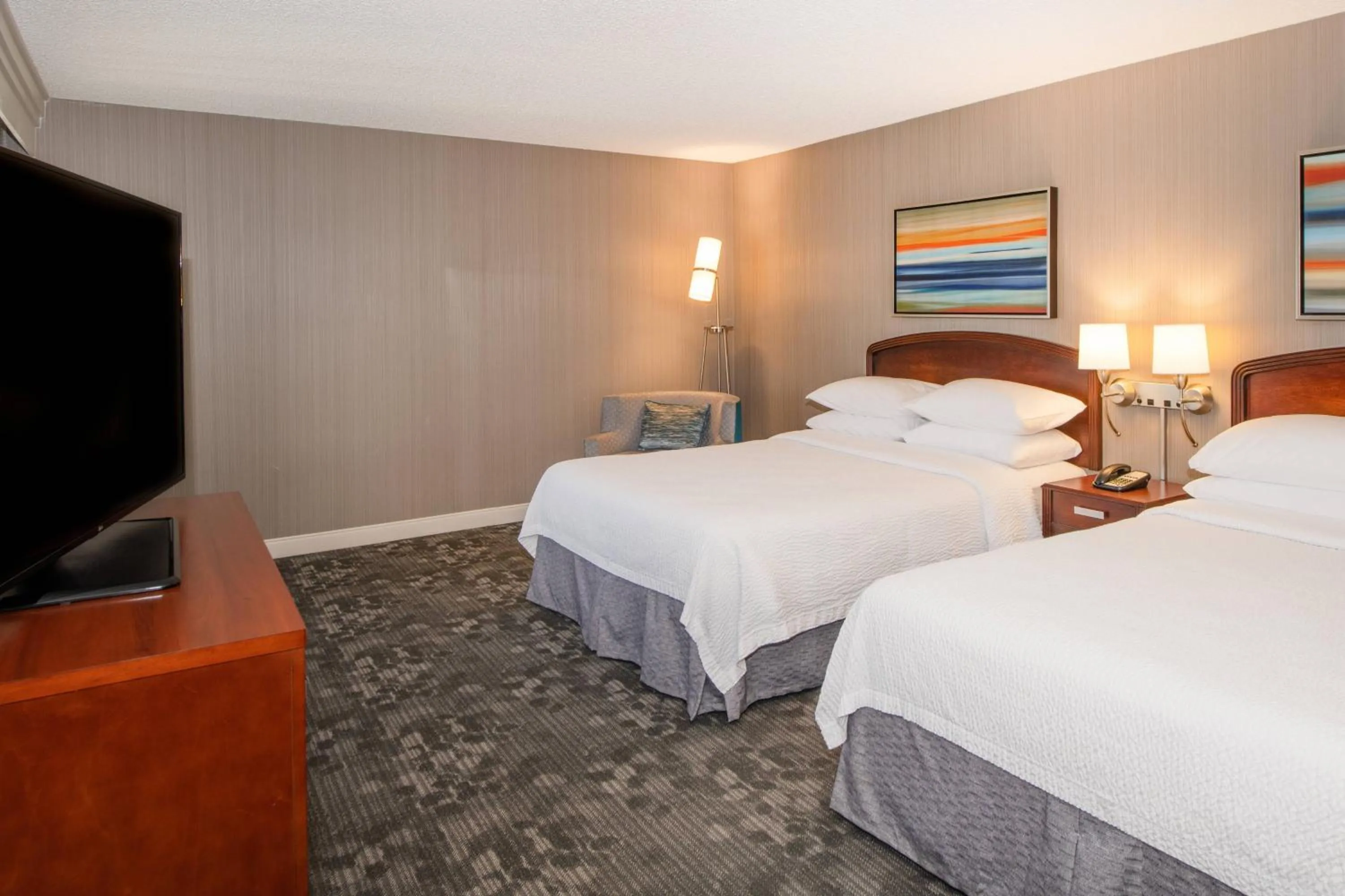 Bedroom, Bed in Courtyard by Marriott Oakland Airport