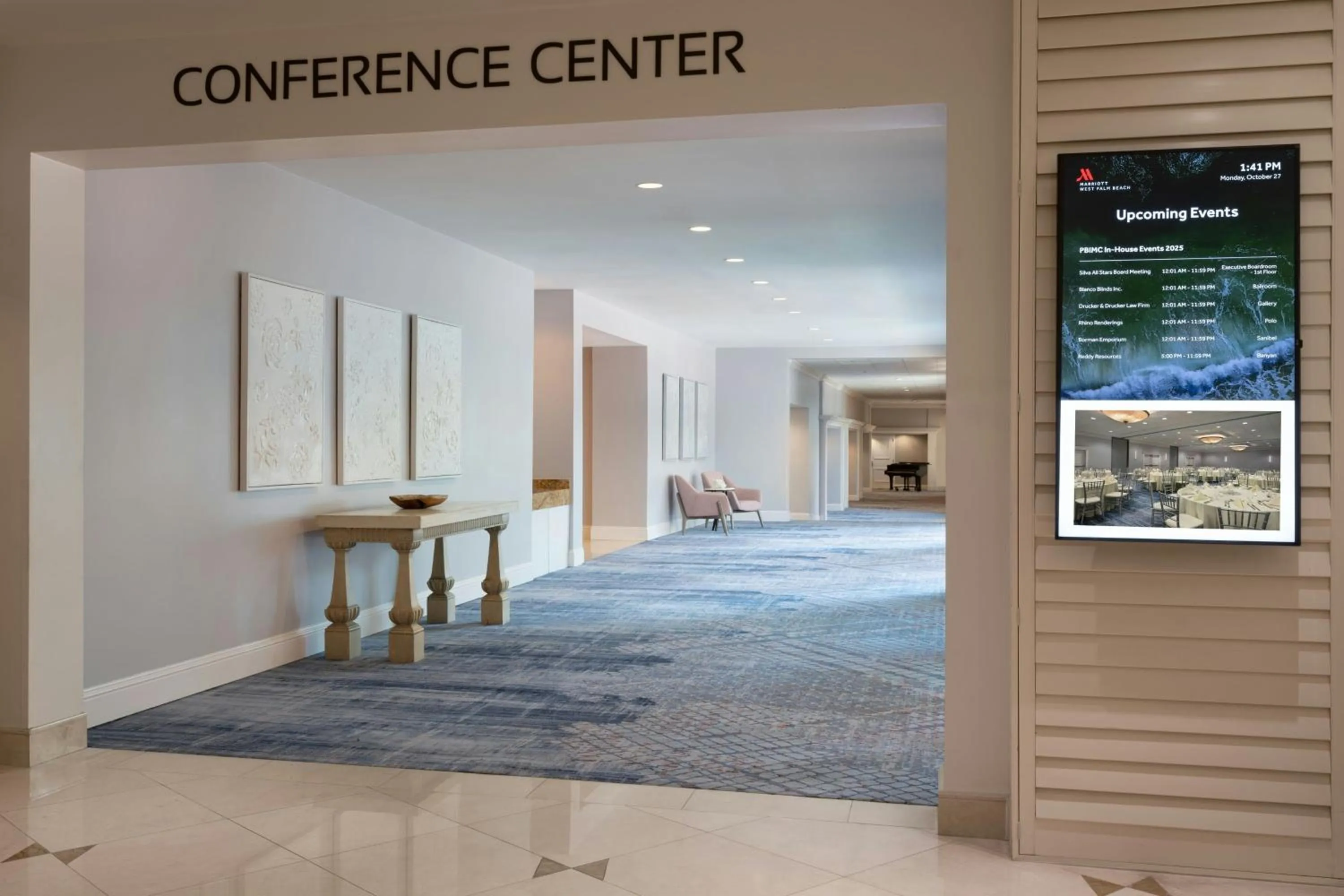 Meeting/conference room in West Palm Beach Marriott