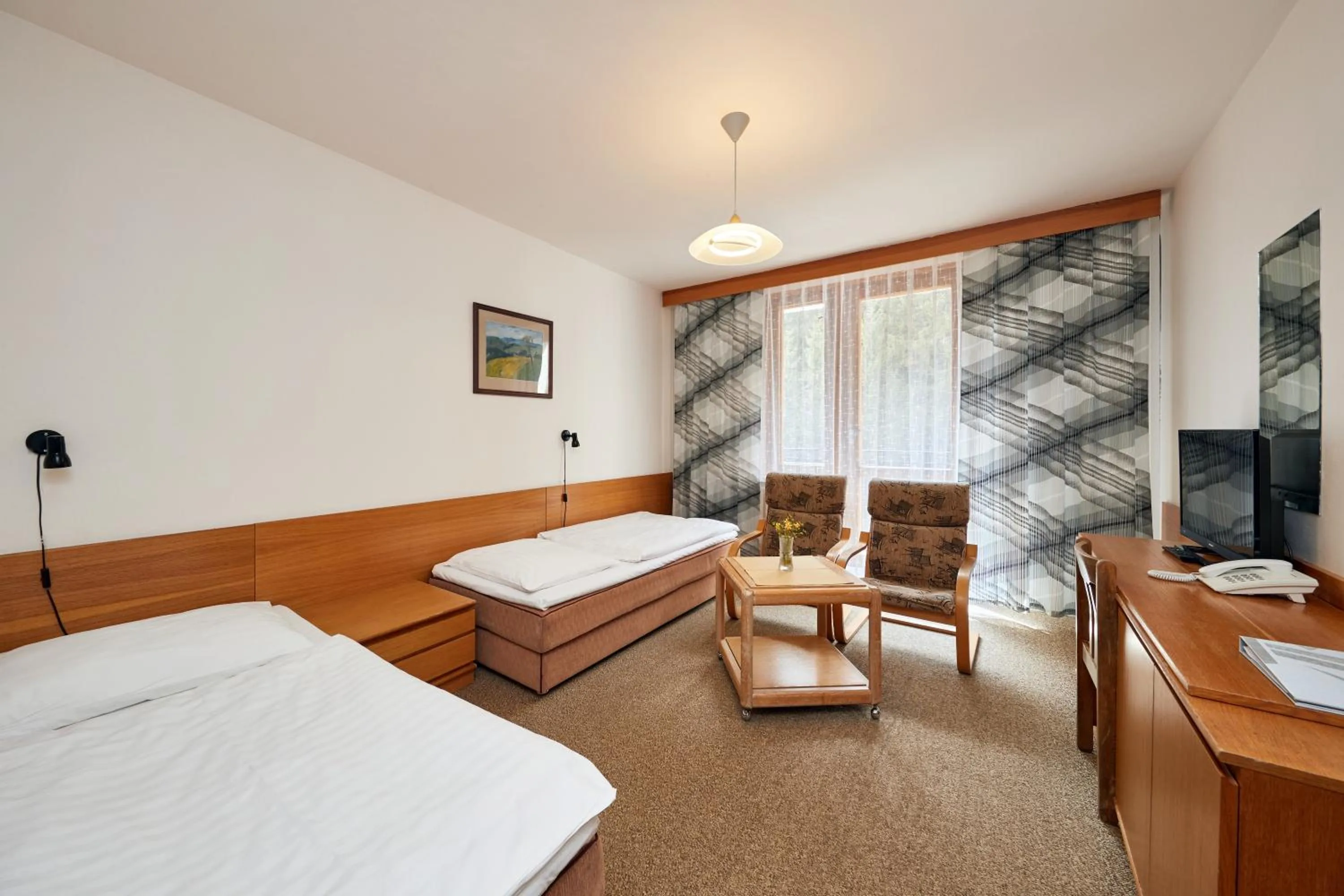 Bed in Apartmany Firn