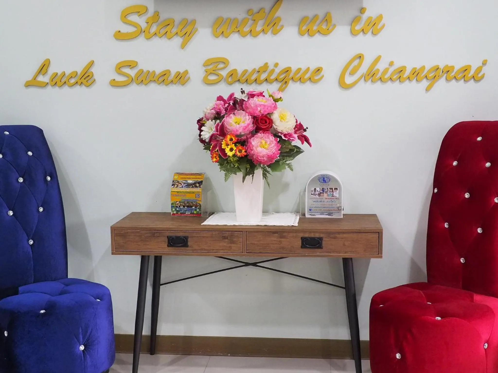 Lobby or reception in Luckswan Boutique Chiang Rai - SHA Extra Plus