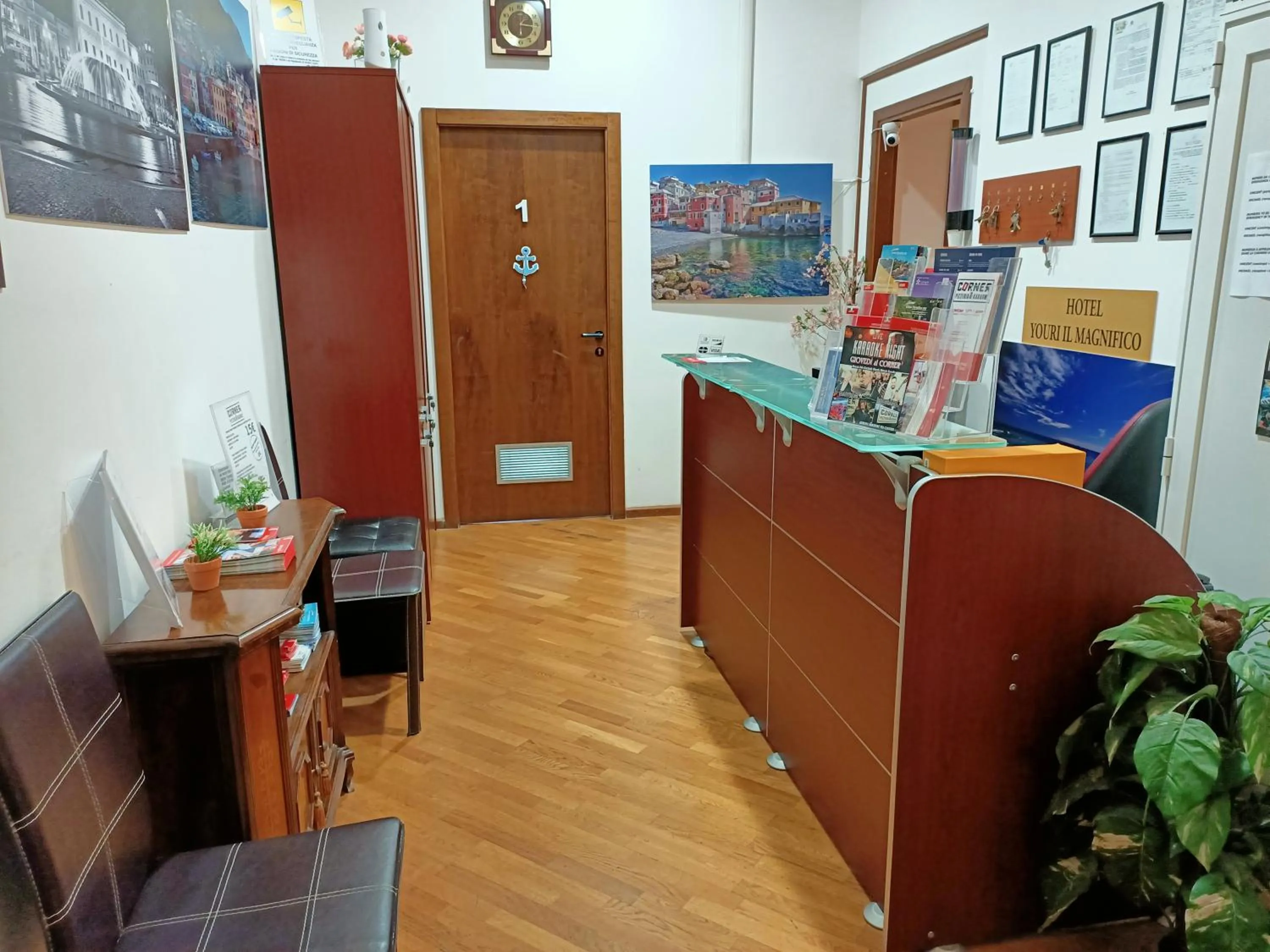 Lobby or reception in Hotel Youri Il Magnifico