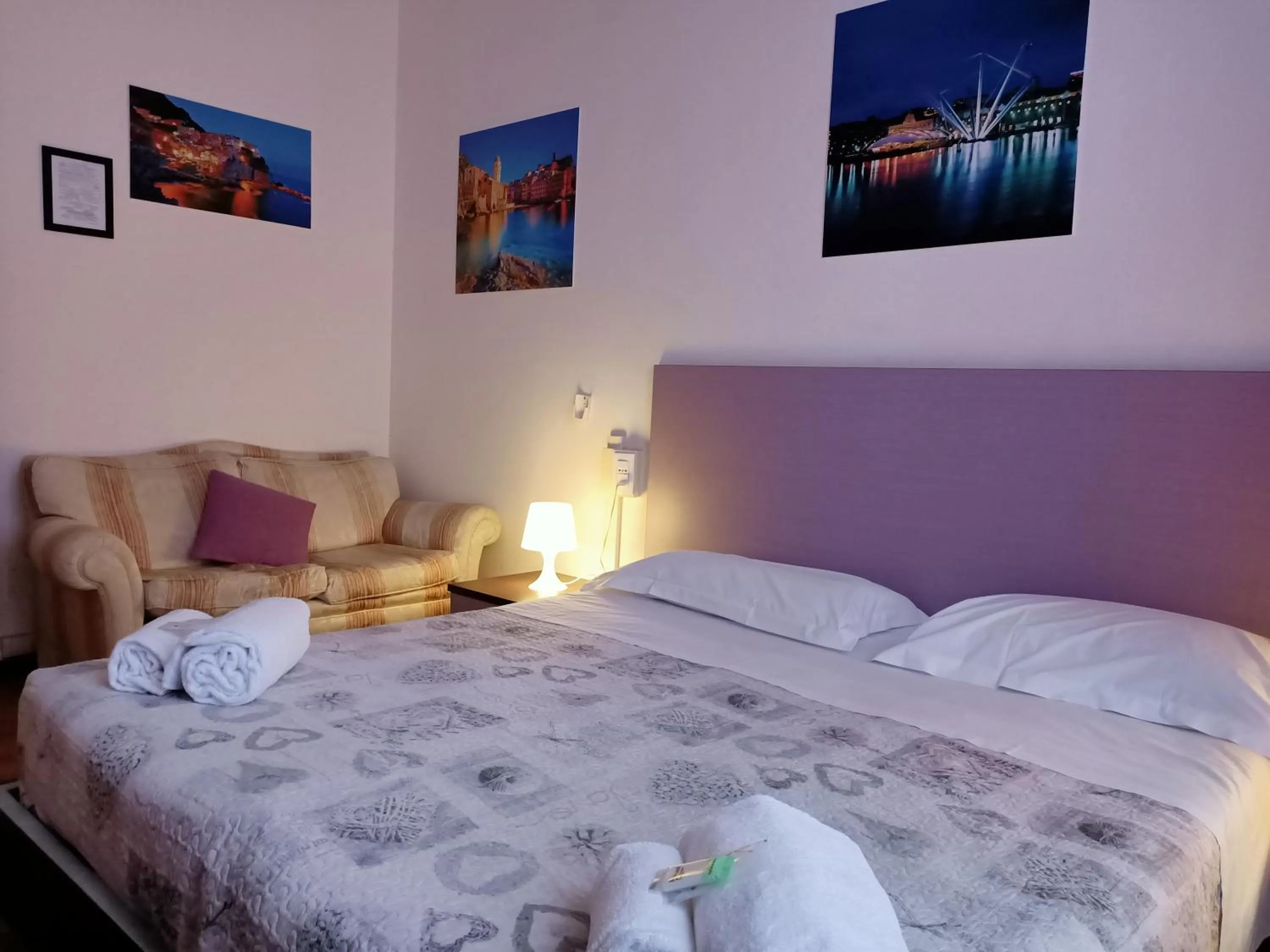 Bed in Hotel Youri Il Magnifico