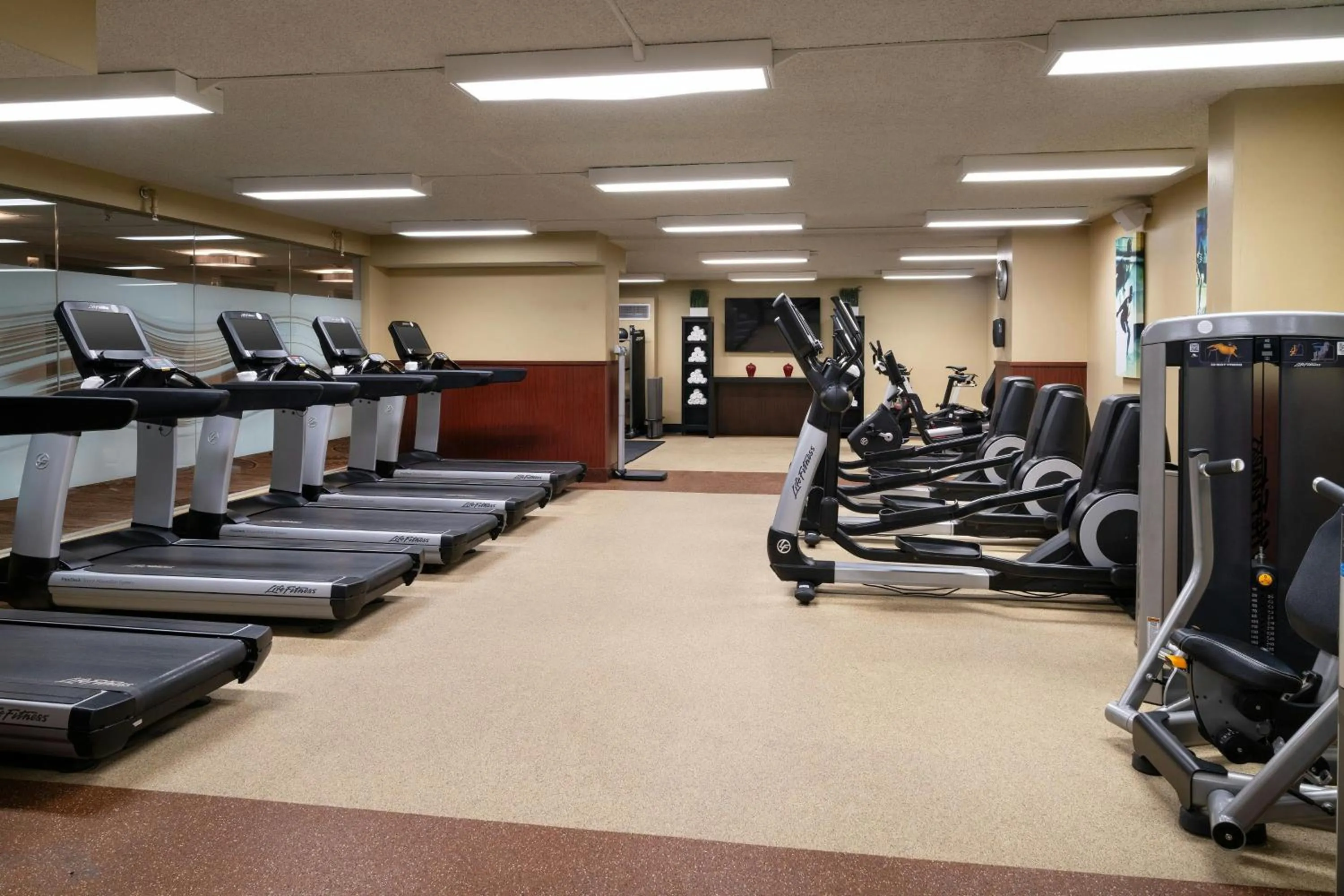 Fitness centre/facilities in Portland Marriott Downtown Waterfront