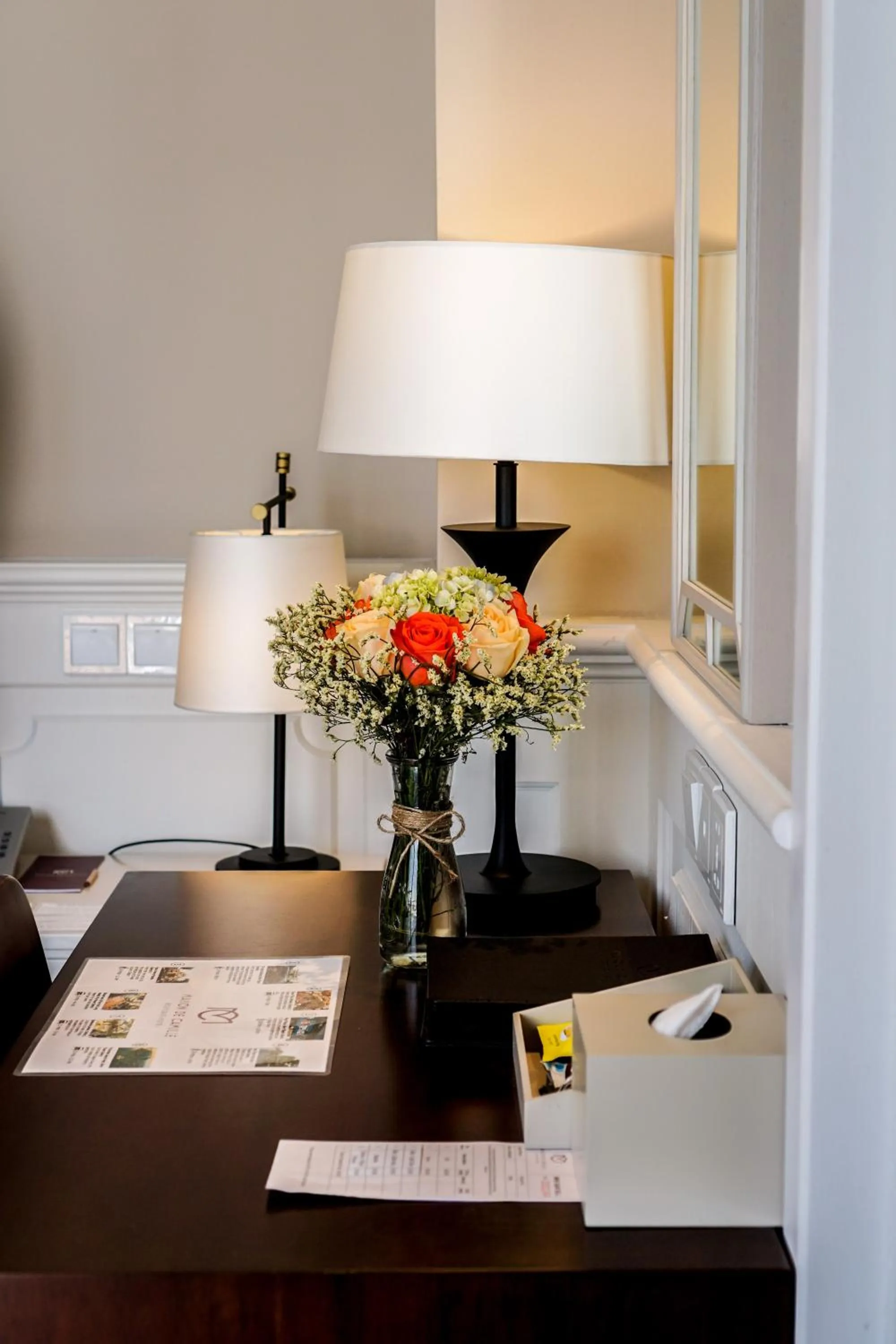 Decorative detail in Maison De Camille Boutique Hotel