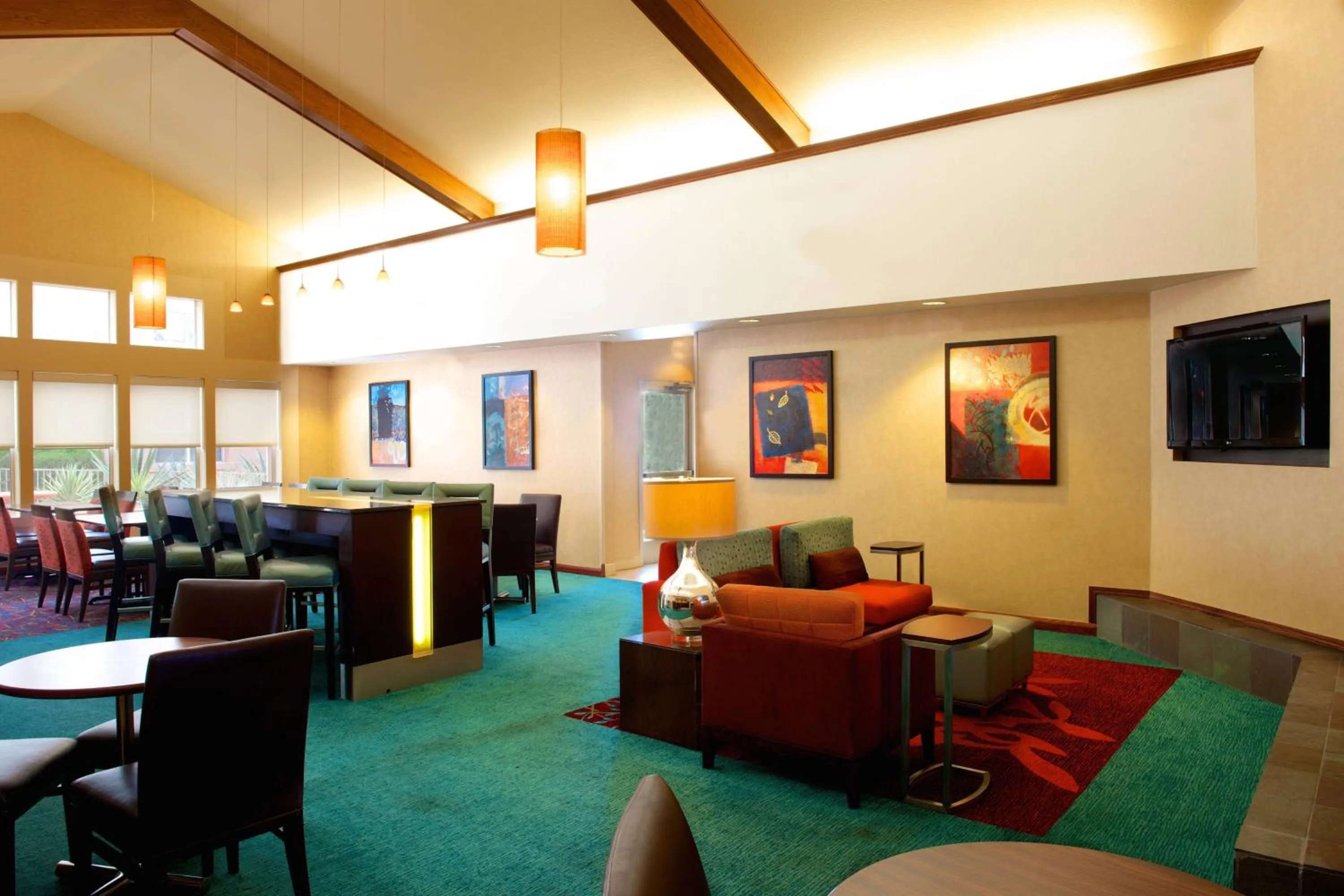 Lobby or reception in Residence Inn by Marriott Phoenix Airport