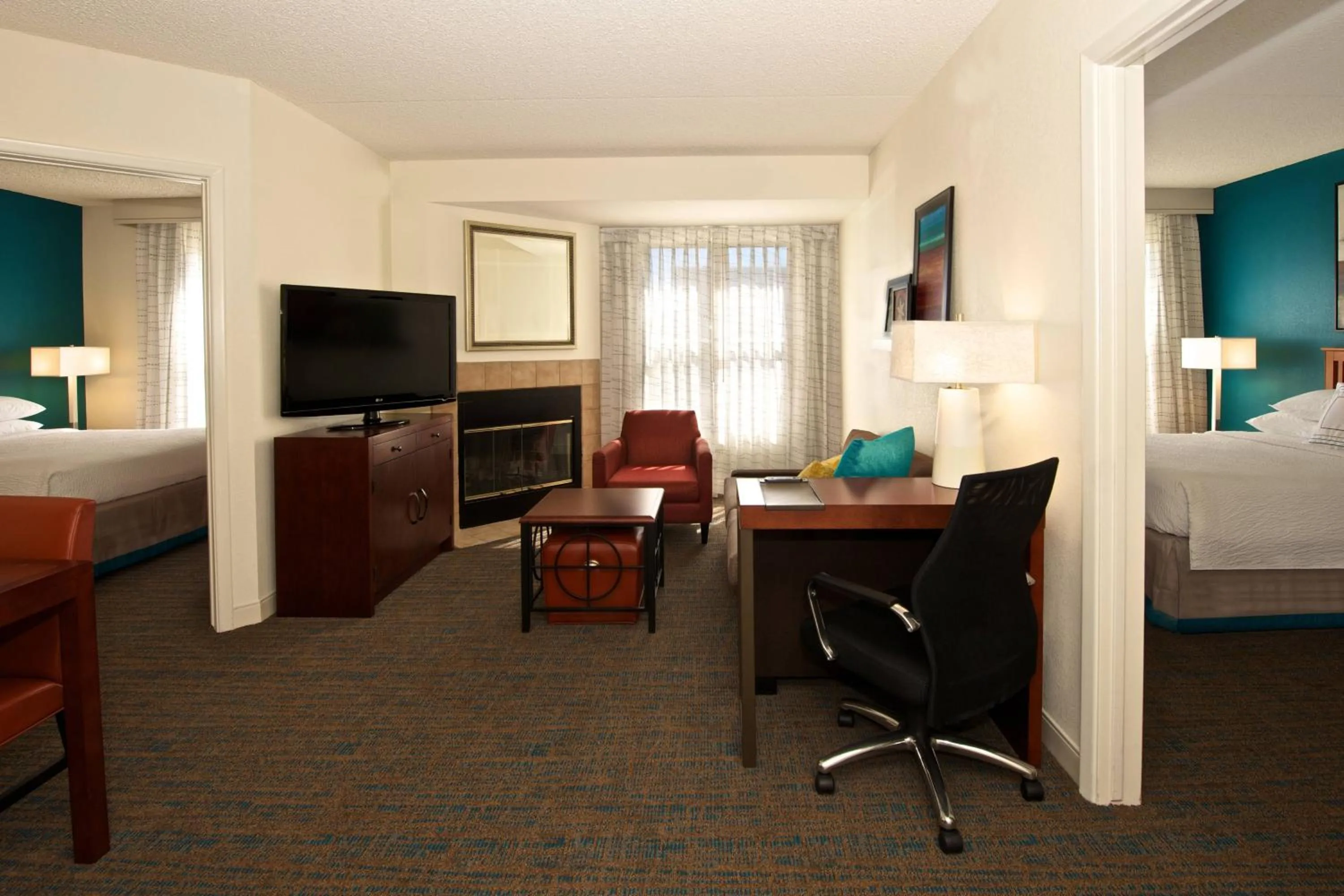 Bedroom, Bed in Residence Inn by Marriott Phoenix Airport