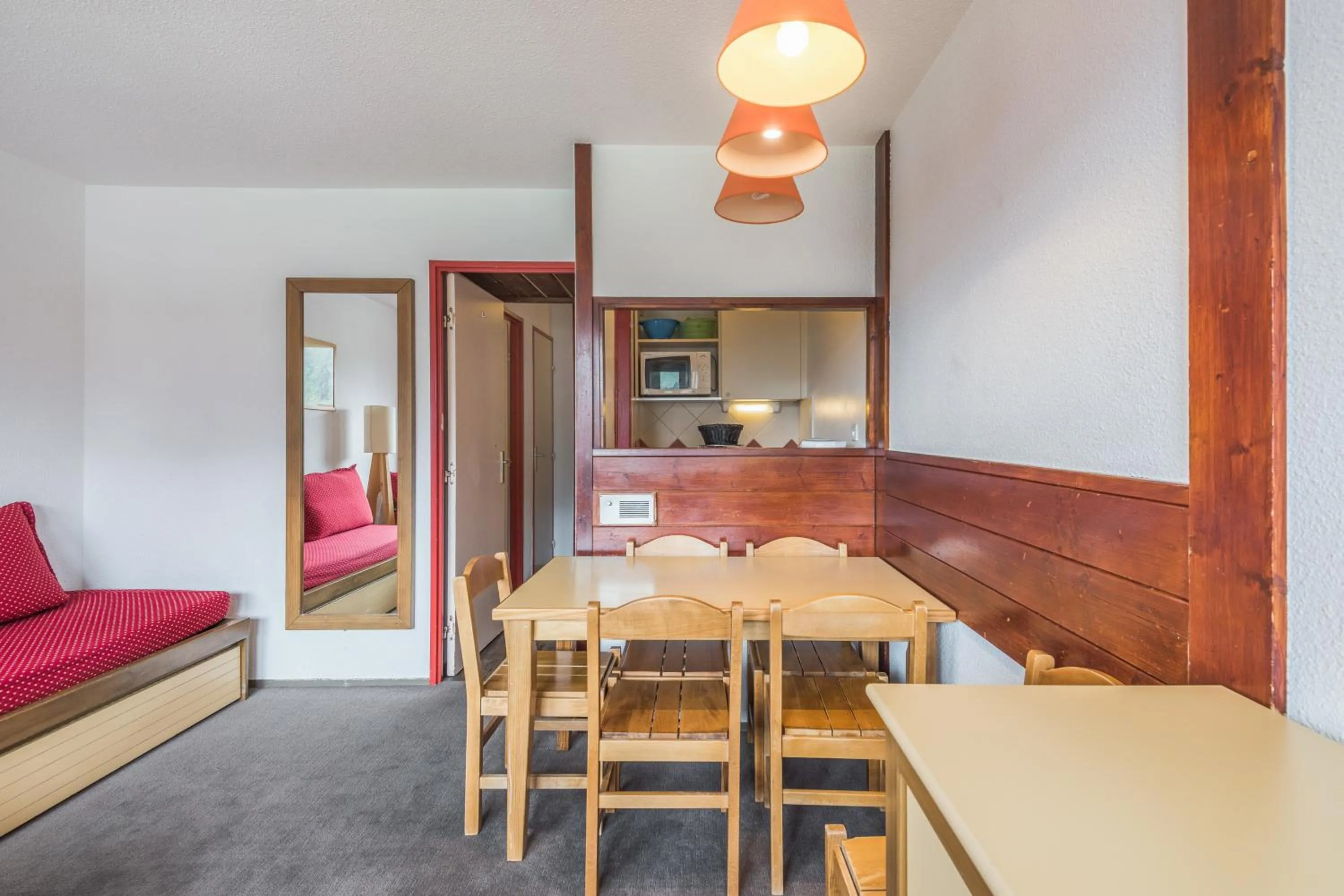 Kitchen or kitchenette in Residence Les Fontaines Blanches - maeva Home