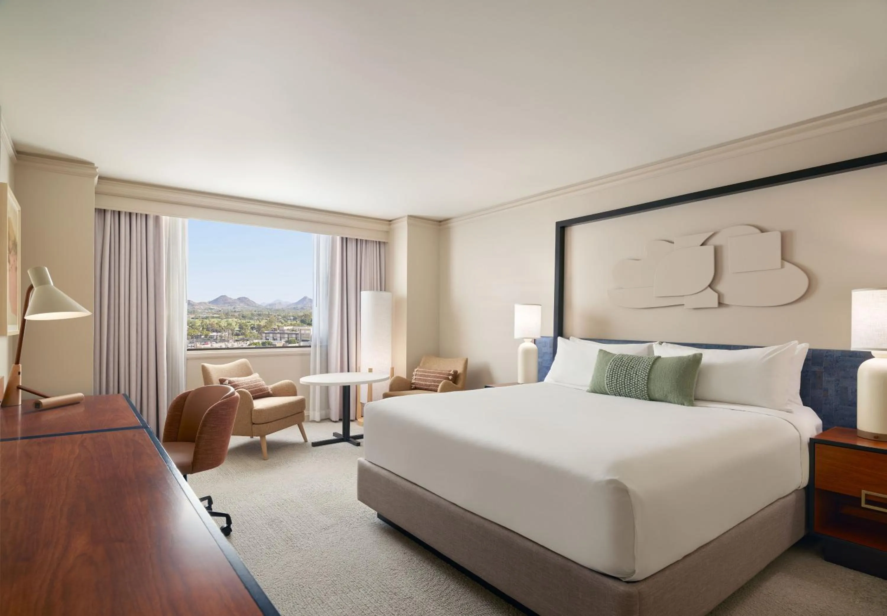 Photo of the whole room, Bed in The Camby, Autograph Collection