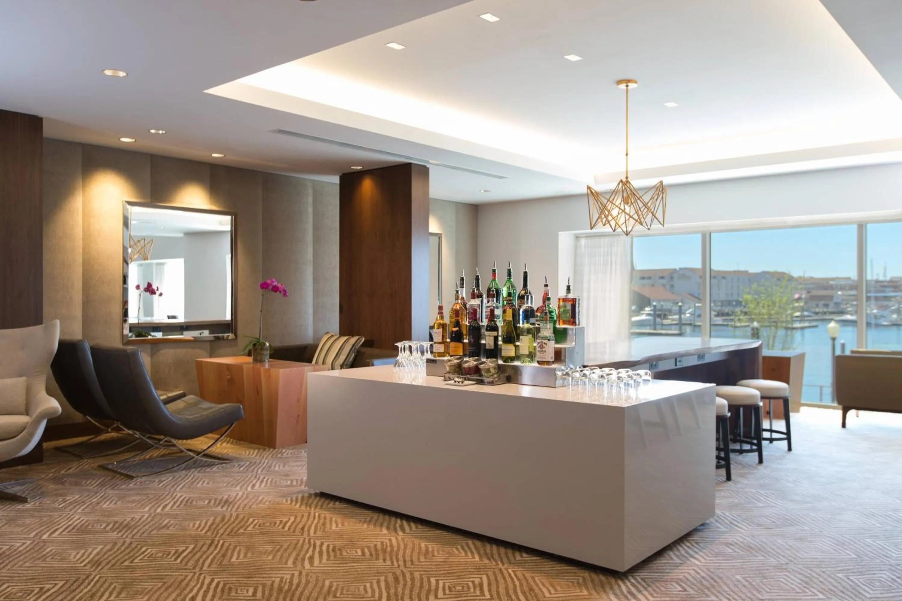 Lounge or bar in Newport Marriott Hotel & Spa