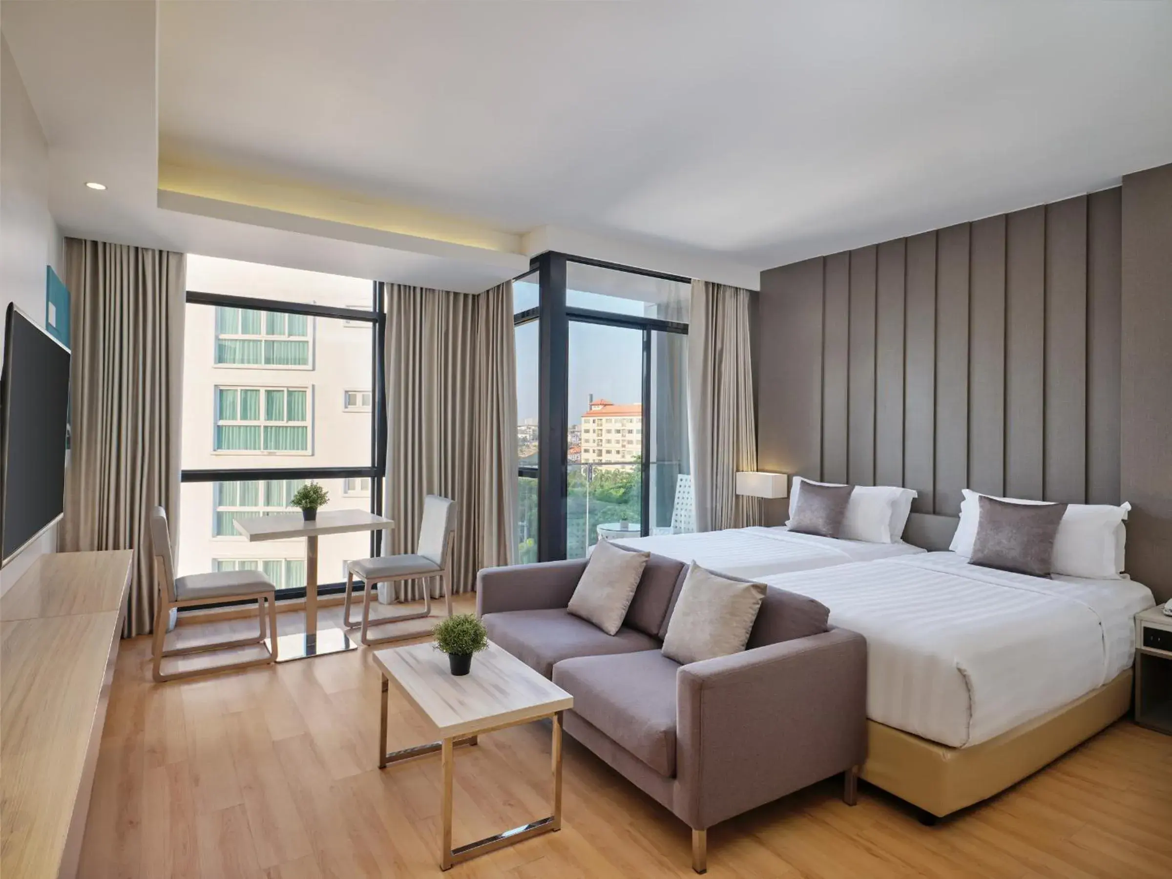 Deluxe Double Room in Arden Hotel and Residence by At Mind Deluxe Double Room in Arden Hotel and Residence by At Mind