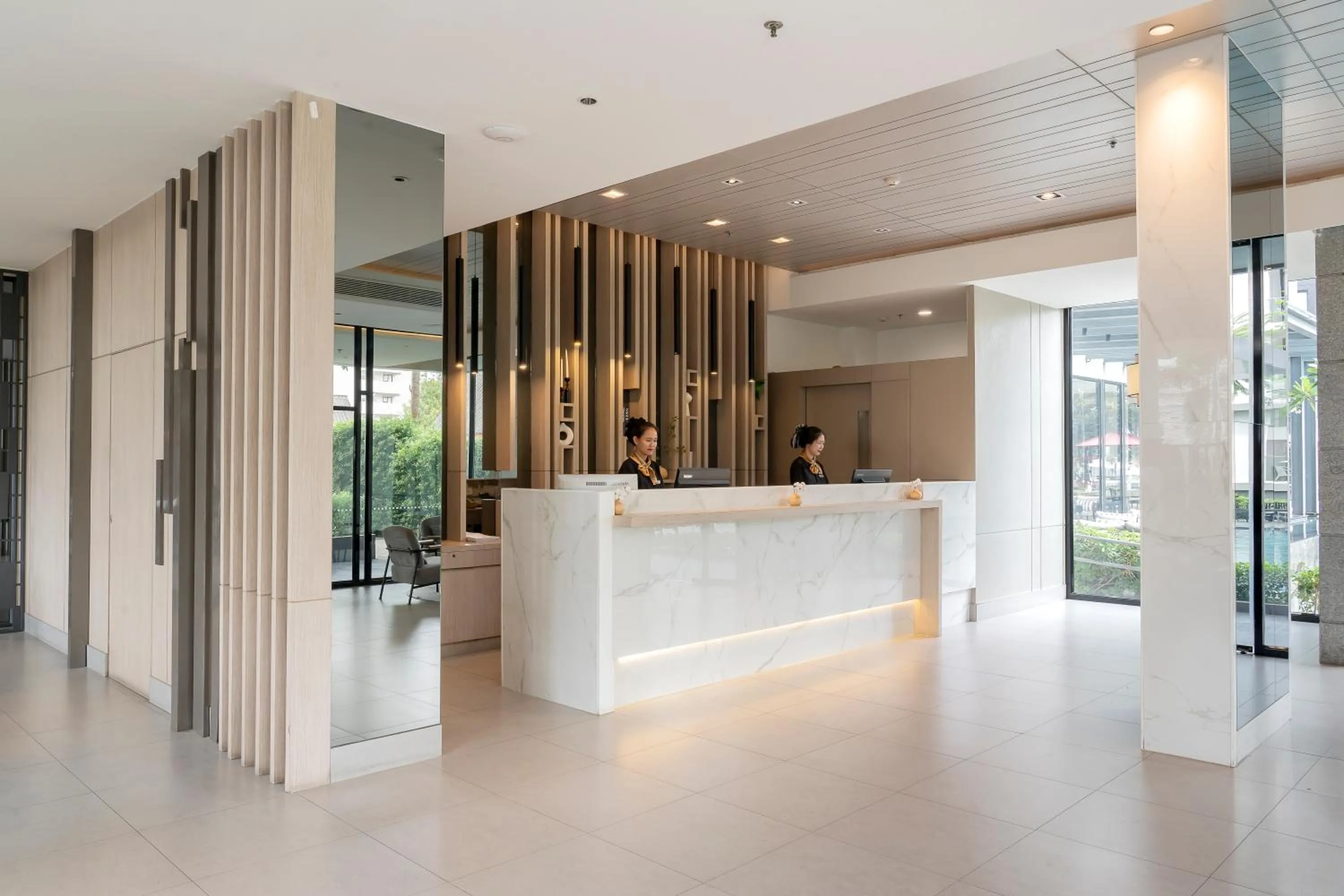 Lobby or reception in Arden Hotel and Residence by At Mind