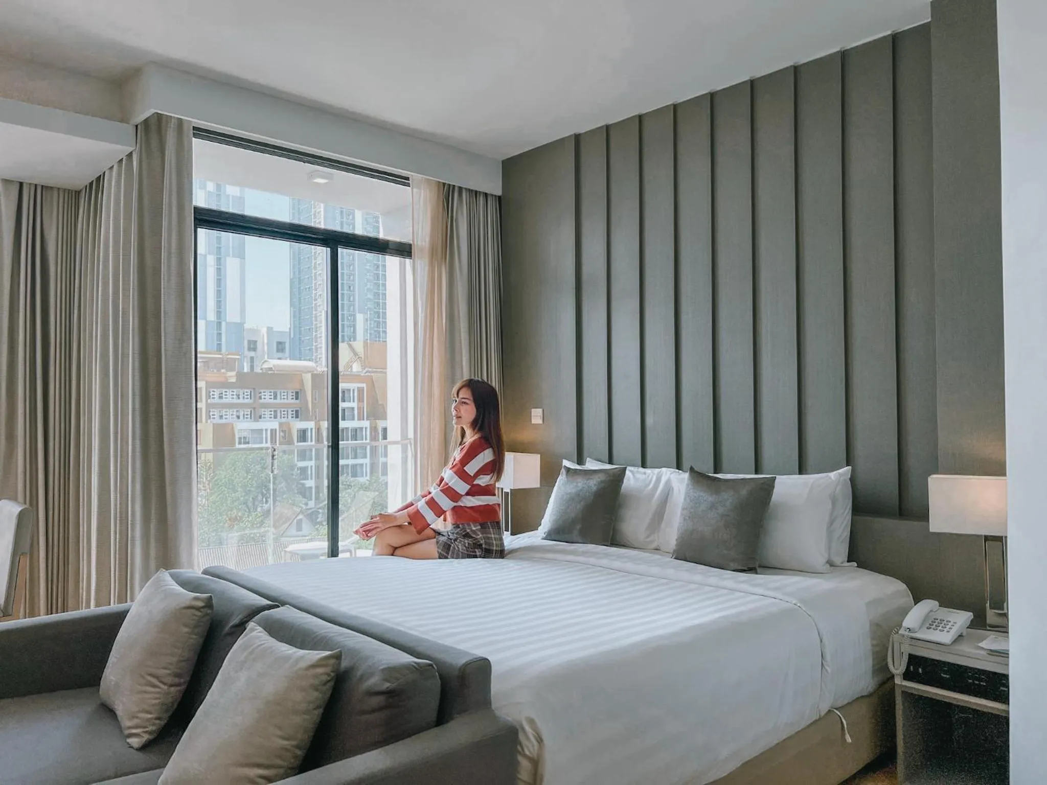 Bedroom, Bed in Arden Hotel and Residence by At Mind