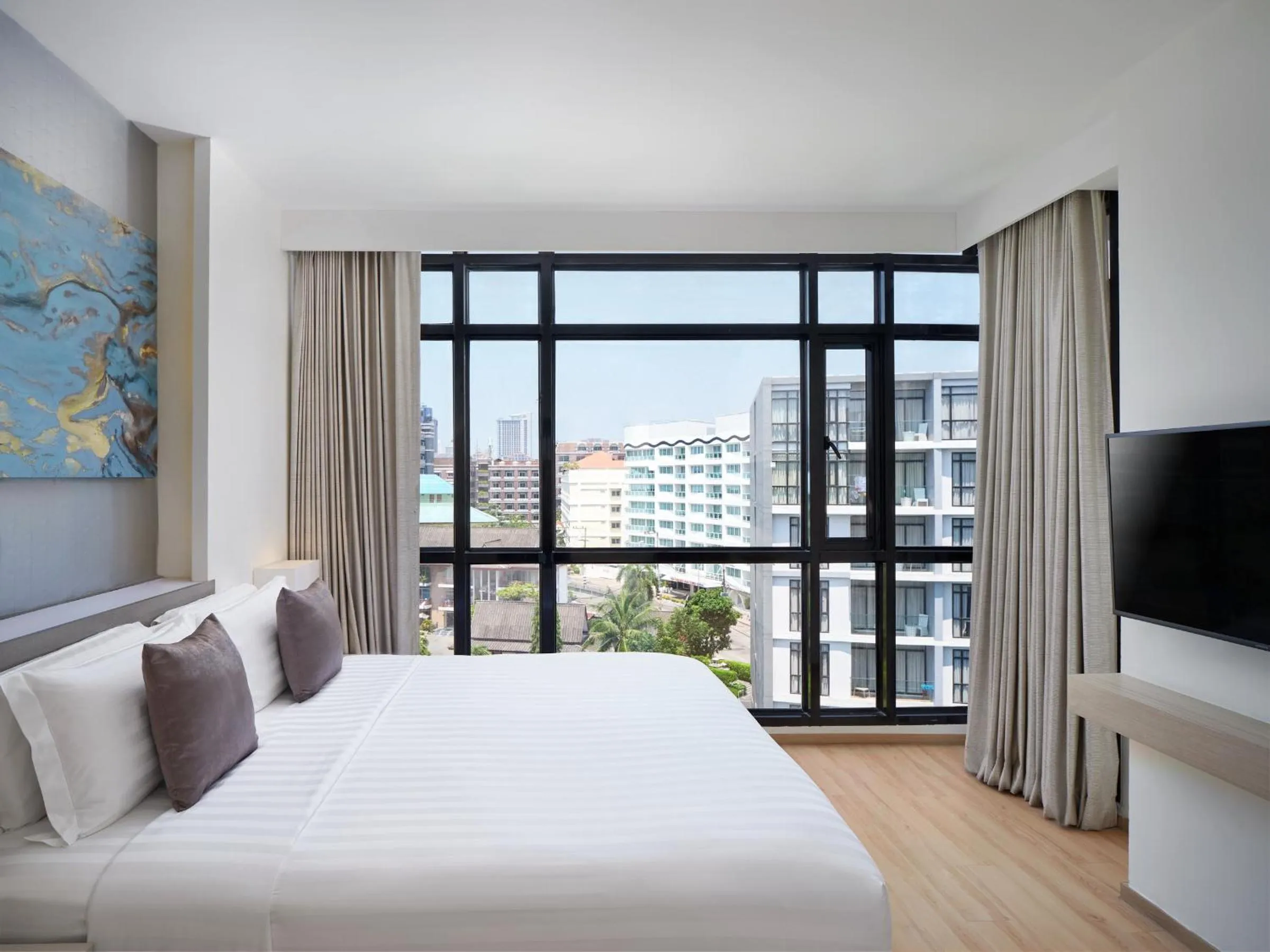 Bedroom, Bed in Arden Hotel and Residence by At Mind
