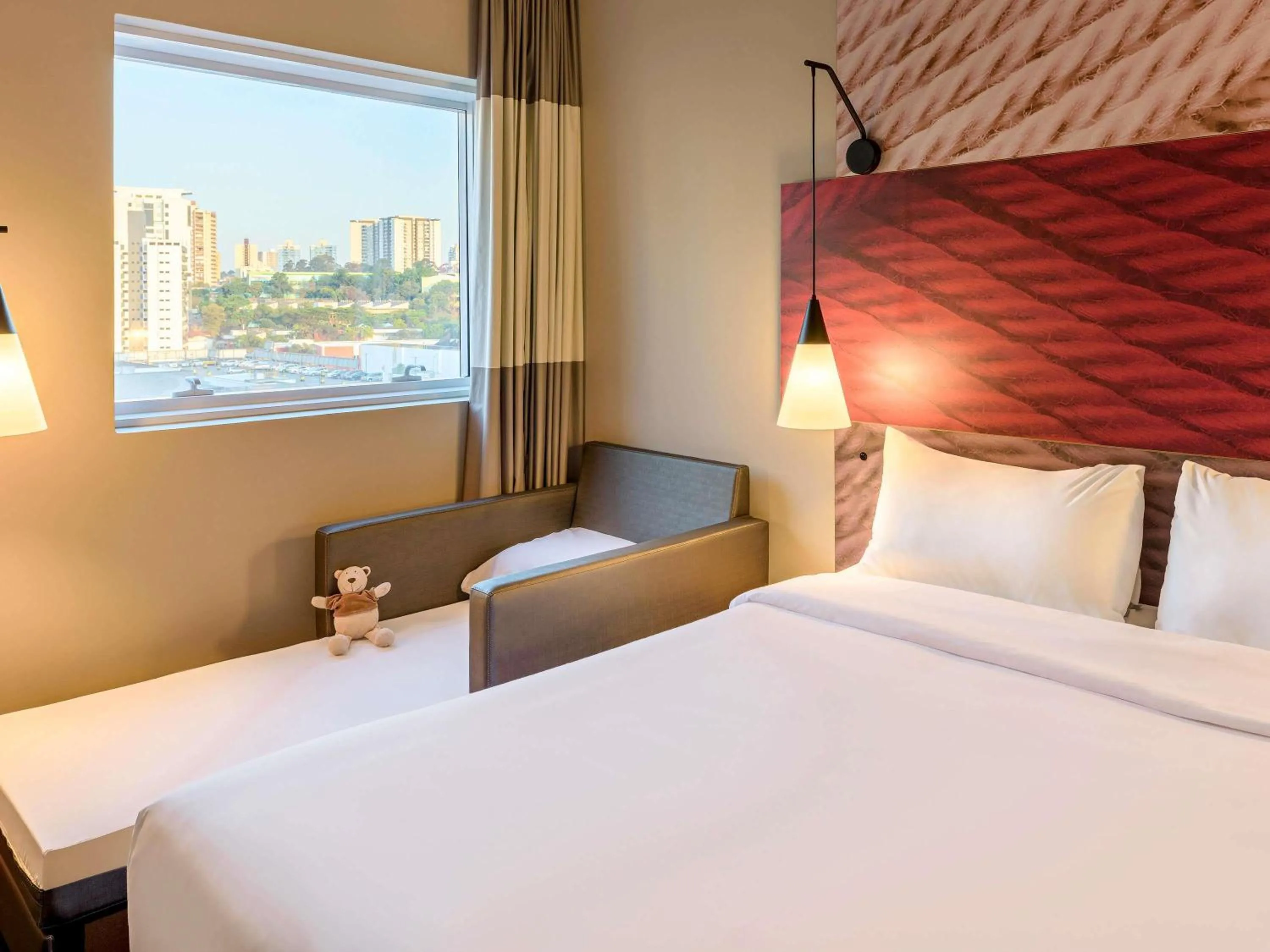 Bedroom, Bed in ibis Sao Bernardo do Campo