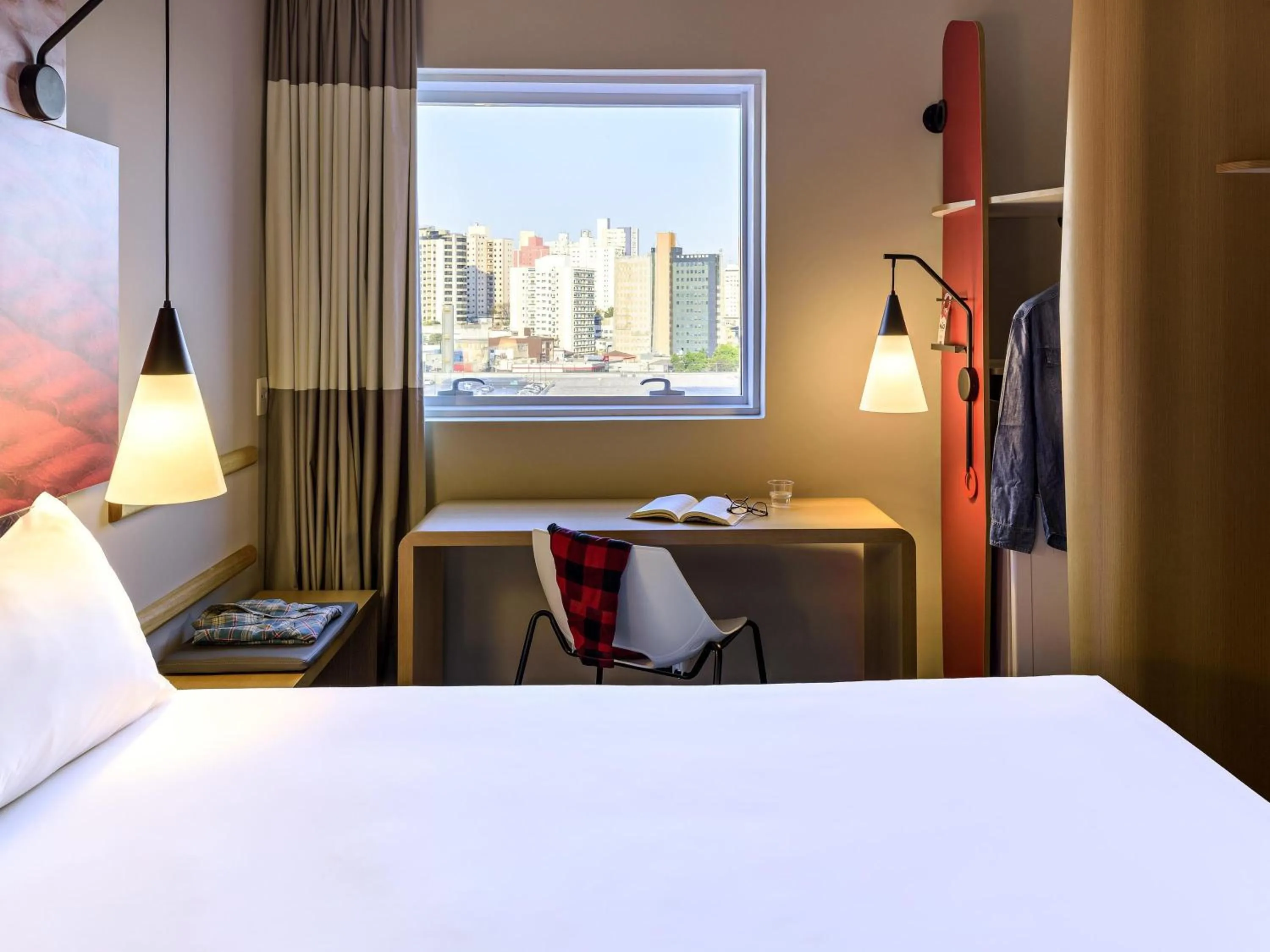 Bedroom, Bed in ibis Sao Bernardo do Campo