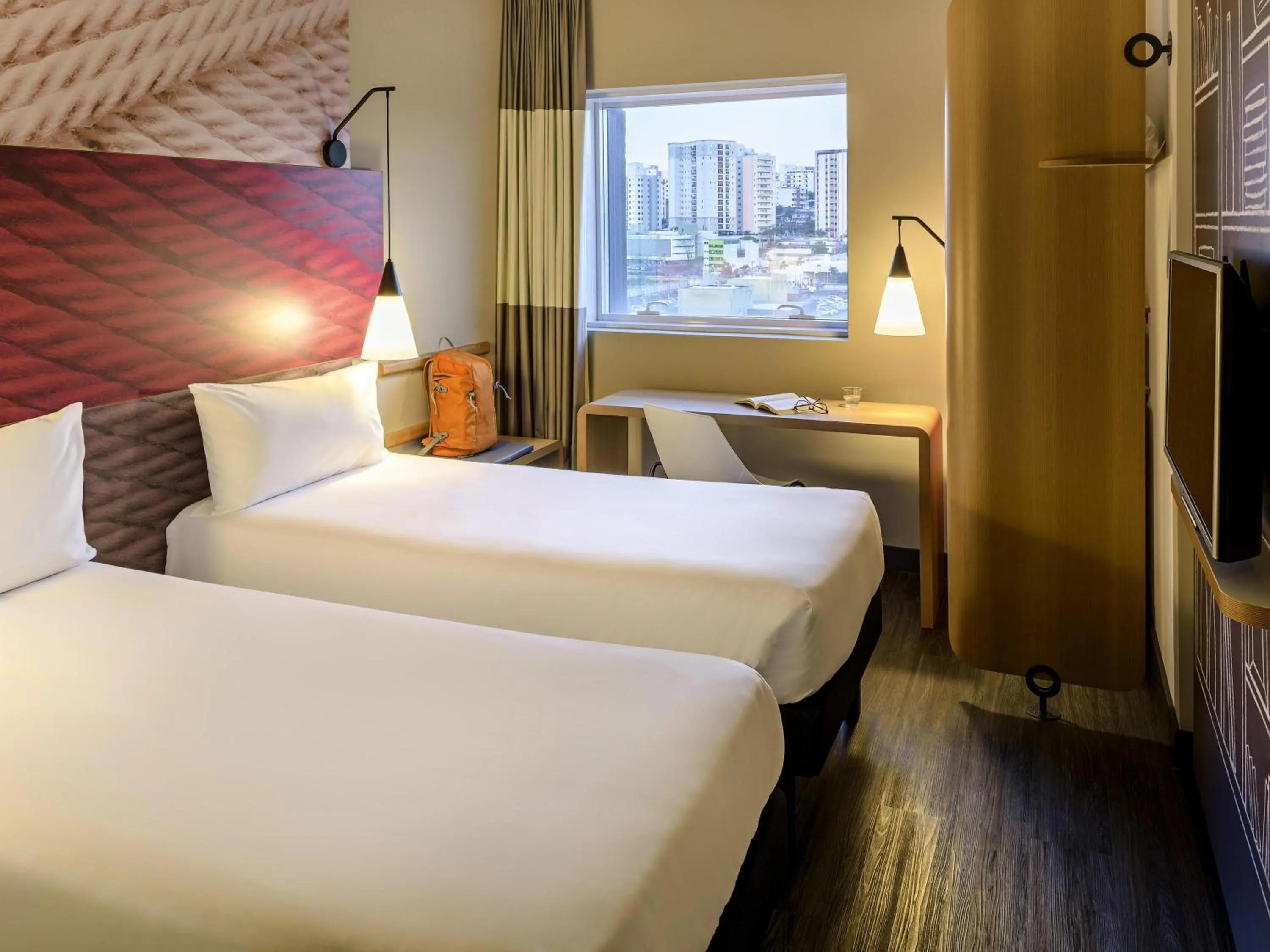 Bedroom, Bed in ibis Sao Bernardo do Campo