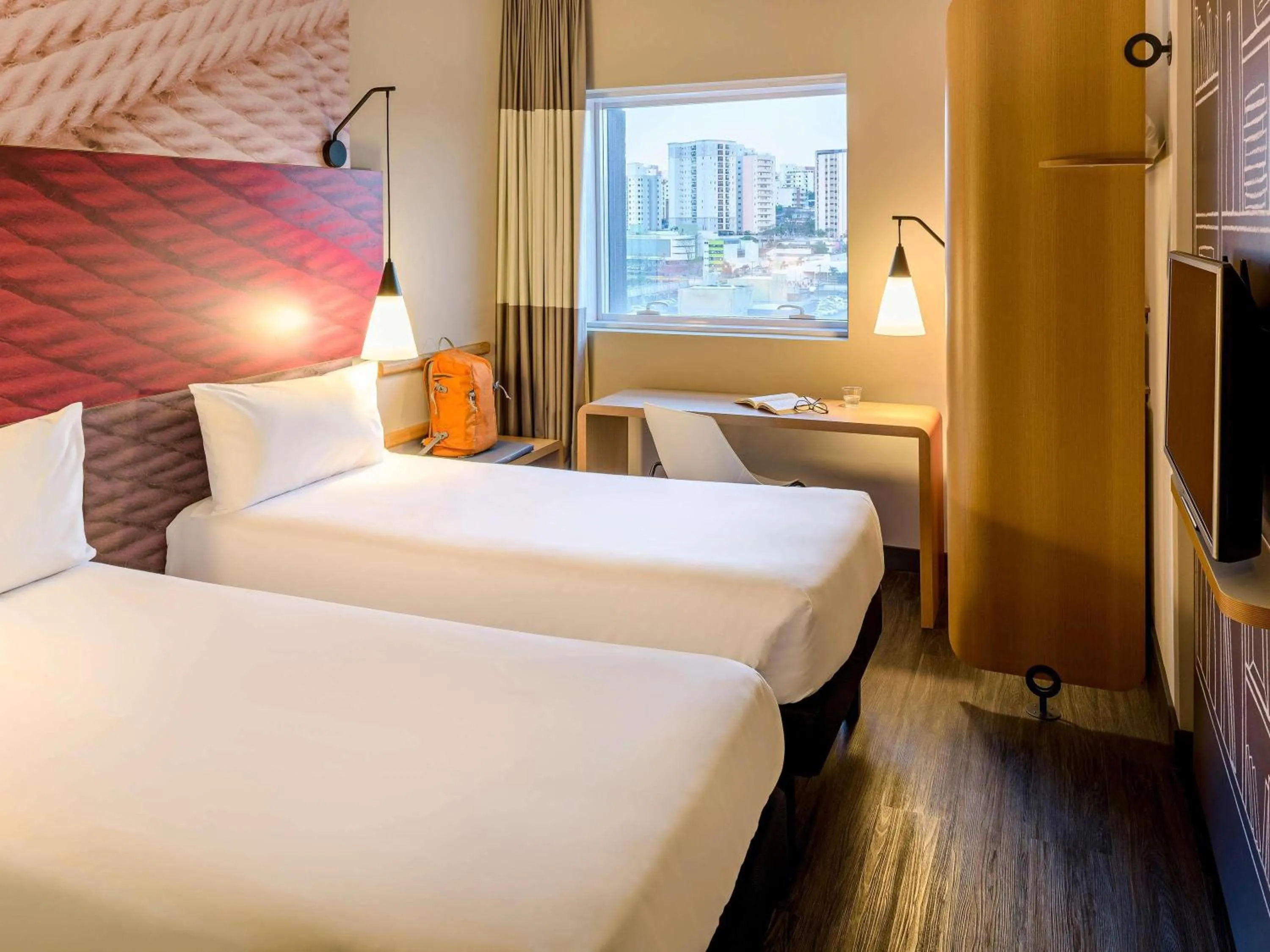 Bedroom, Bed in ibis Sao Bernardo do Campo