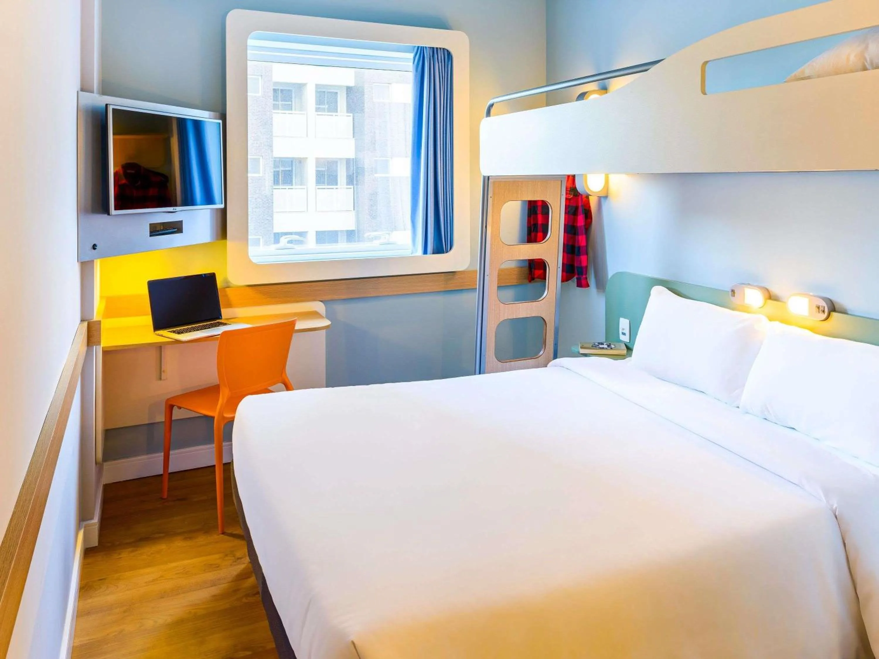 Bedroom, Bed in Ibis Budget São Bernardo do Campo