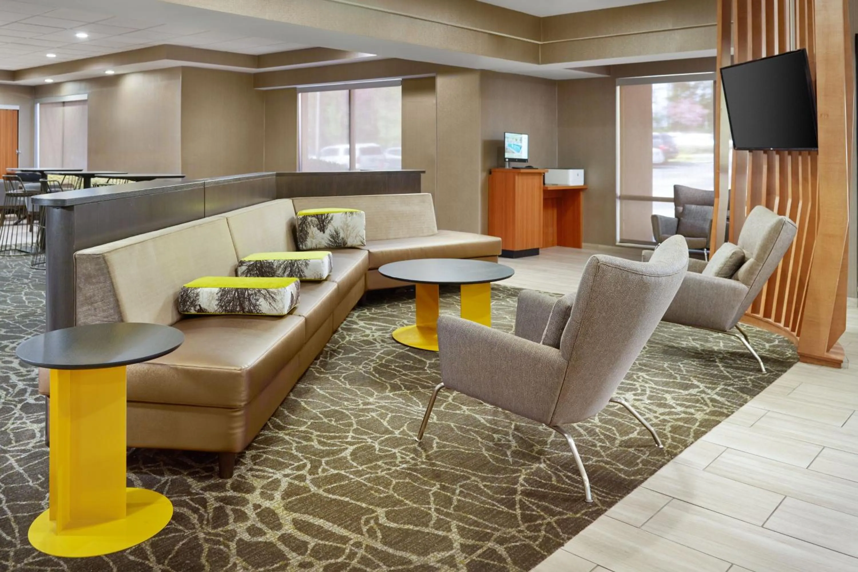 Lobby or reception in SpringHill Suites Raleigh-Durham Airport/Research Triangle Park