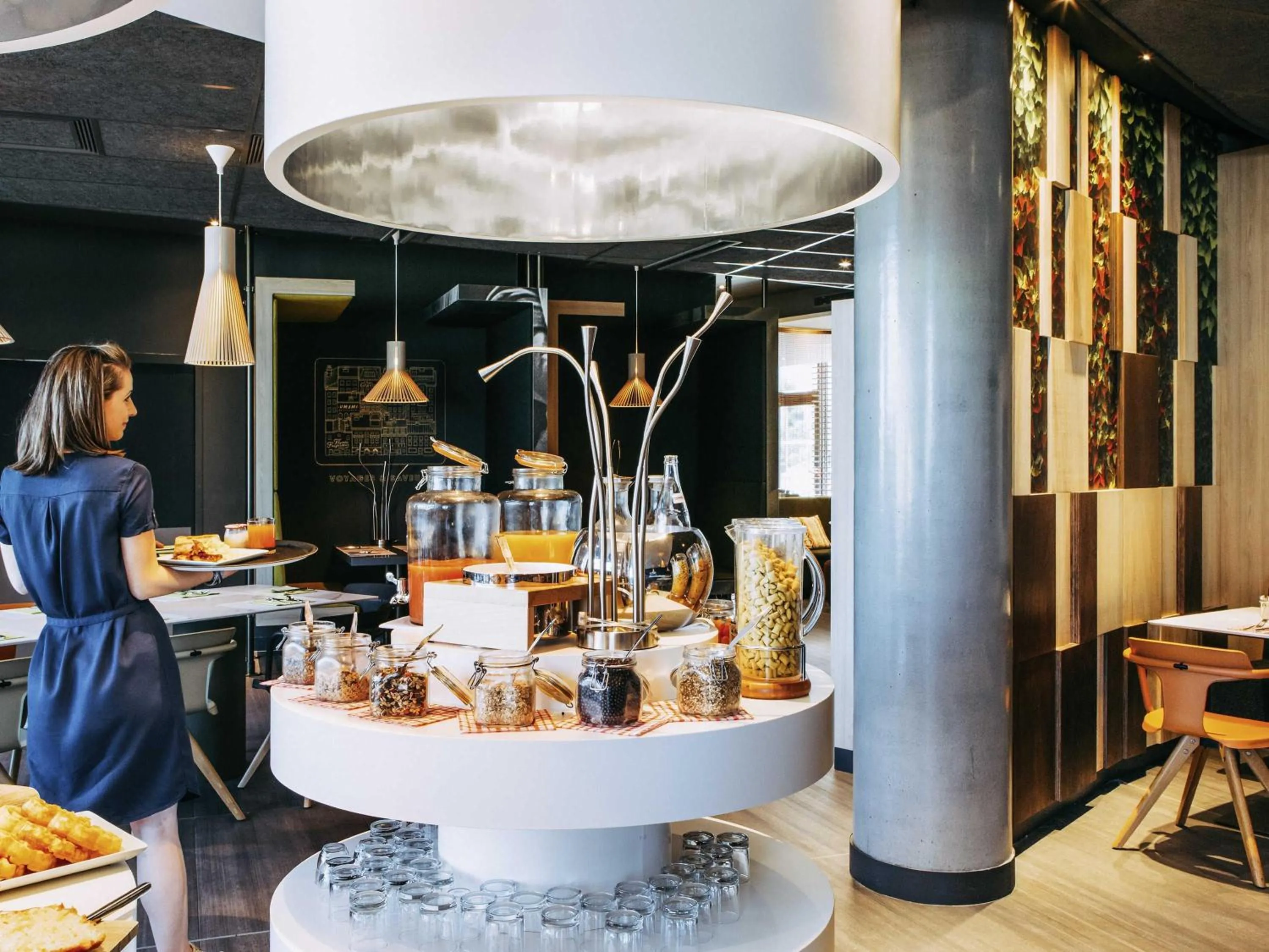 Breakfast in Novotel Paris Coeur d'Orly Airport