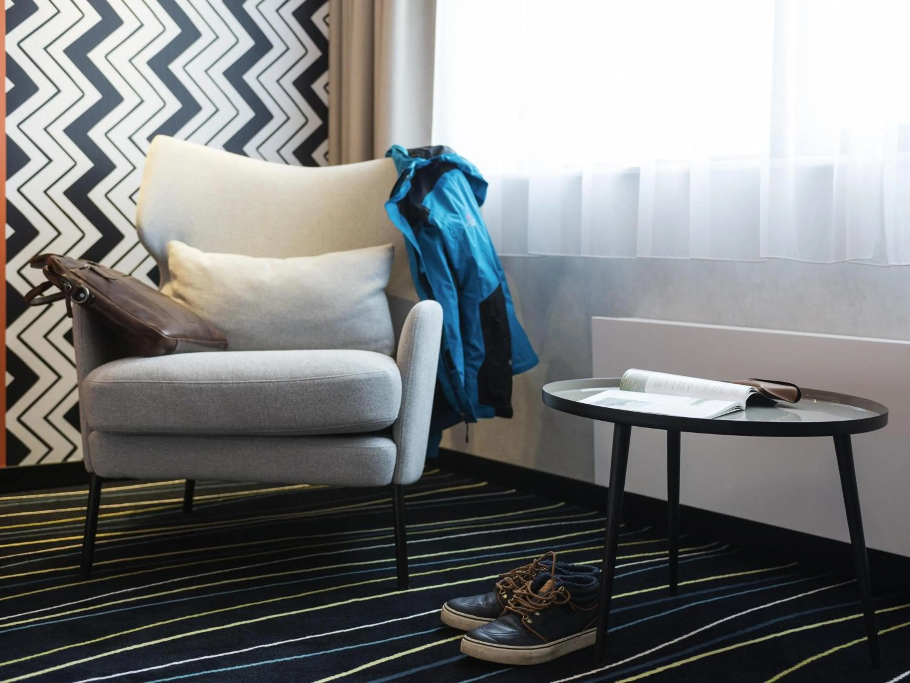 Bedroom in ibis Styles Haarlem City