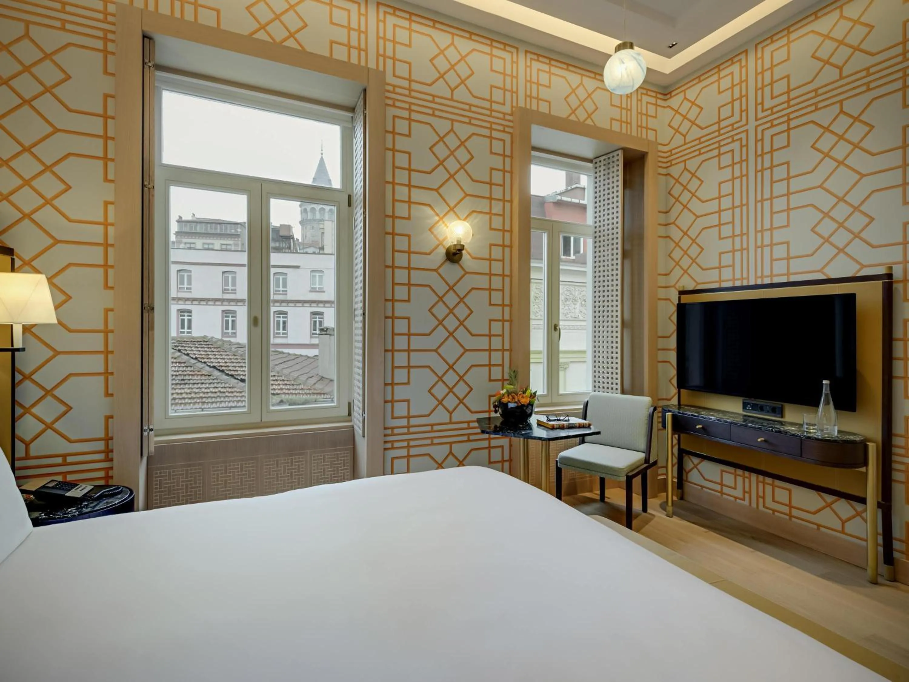 Bedroom, Bed in The Galata Hotel Istanbul - MGallery Collection