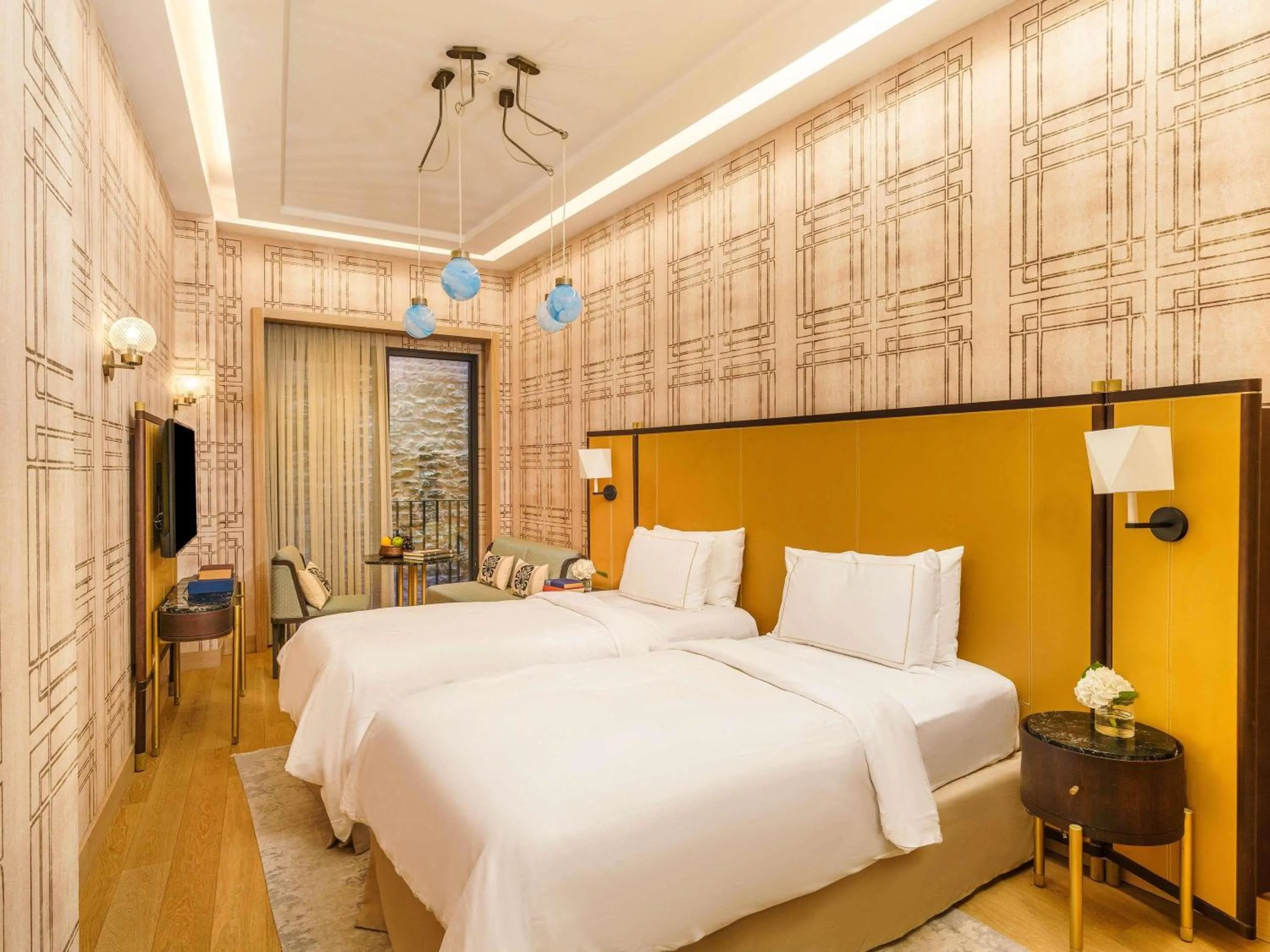 Bedroom, Bed in The Galata Hotel Istanbul - MGallery Collection