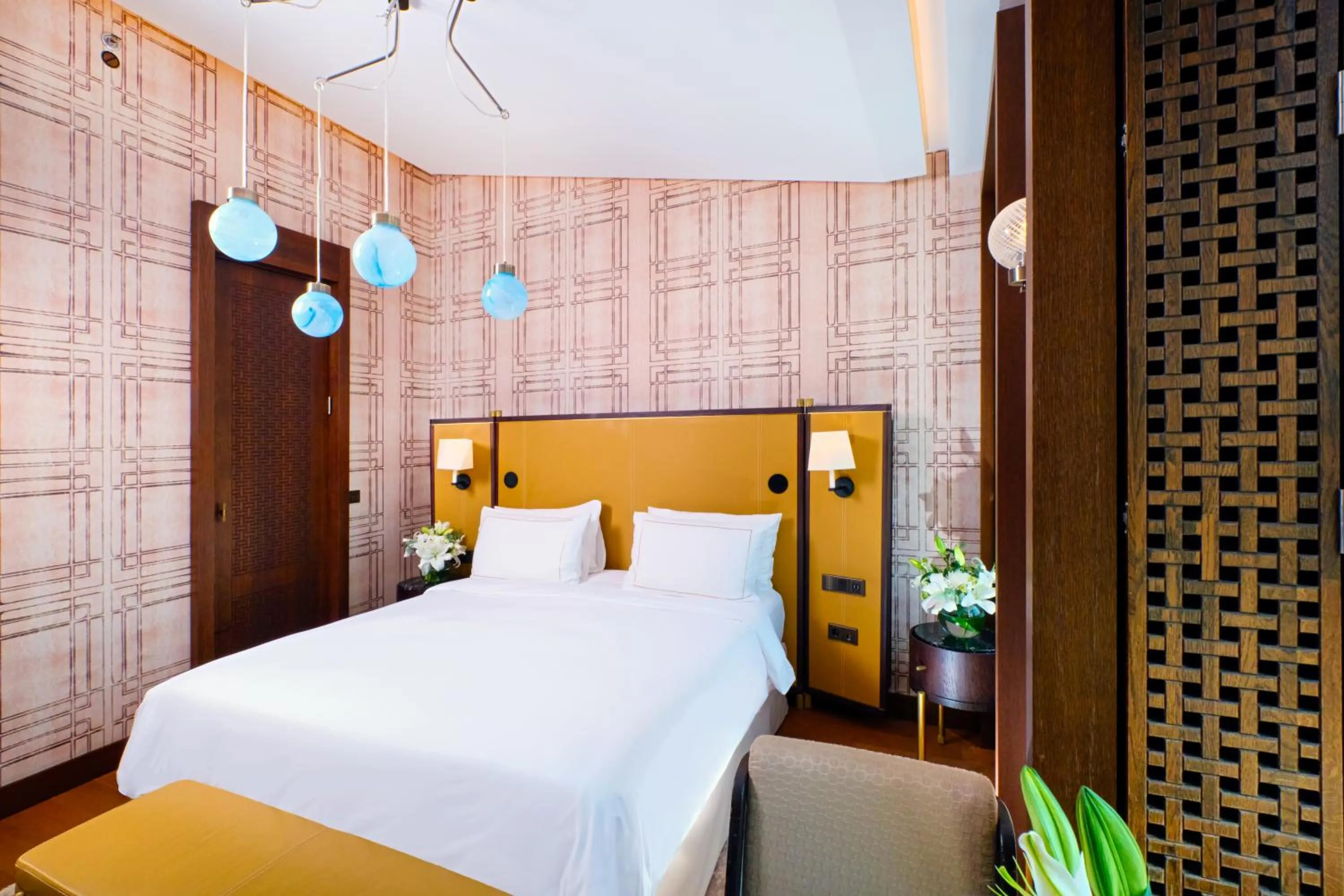 Bed in The Galata Hotel Istanbul - MGallery Collection